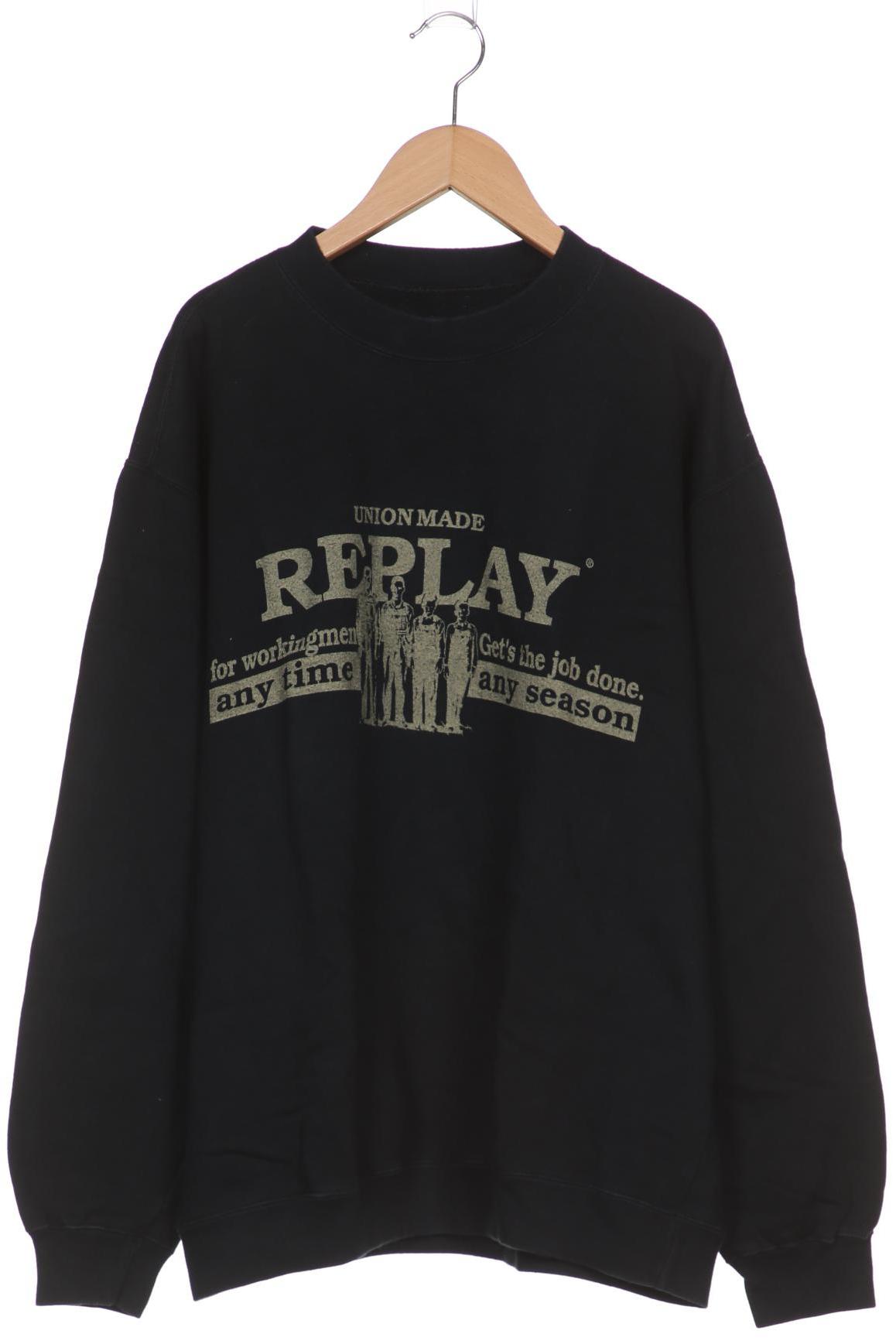 

Replay Herren Sweatshirt, grün, Gr. 52