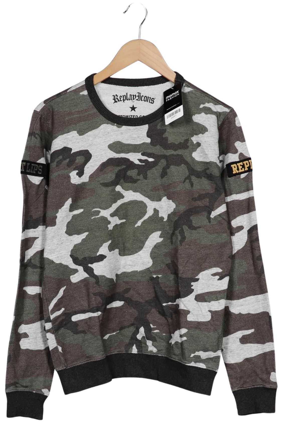 

Replay Herren Sweatshirt, mehrfarbig, Gr. 48