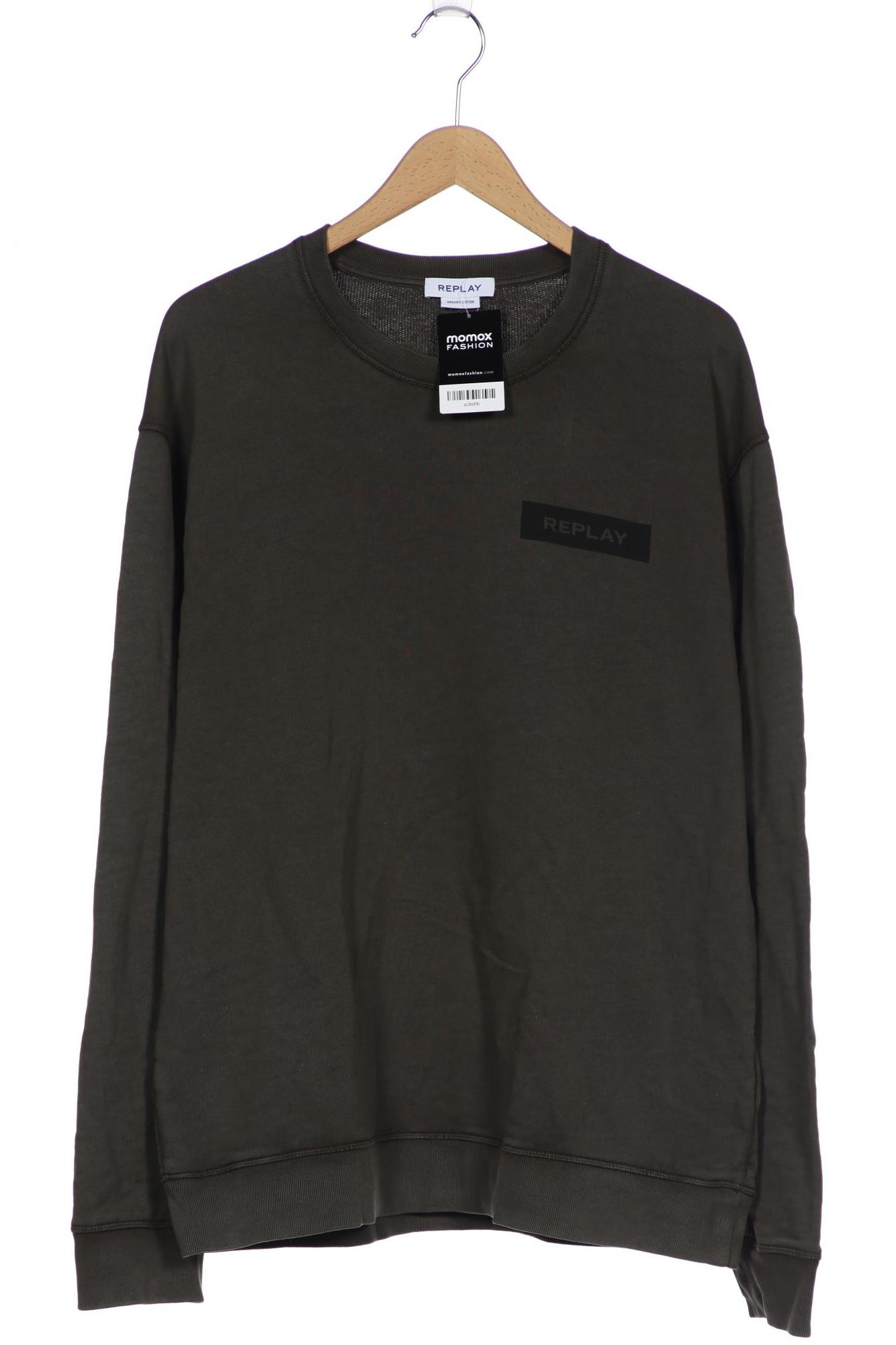 

Replay Herren Sweatshirt, grün