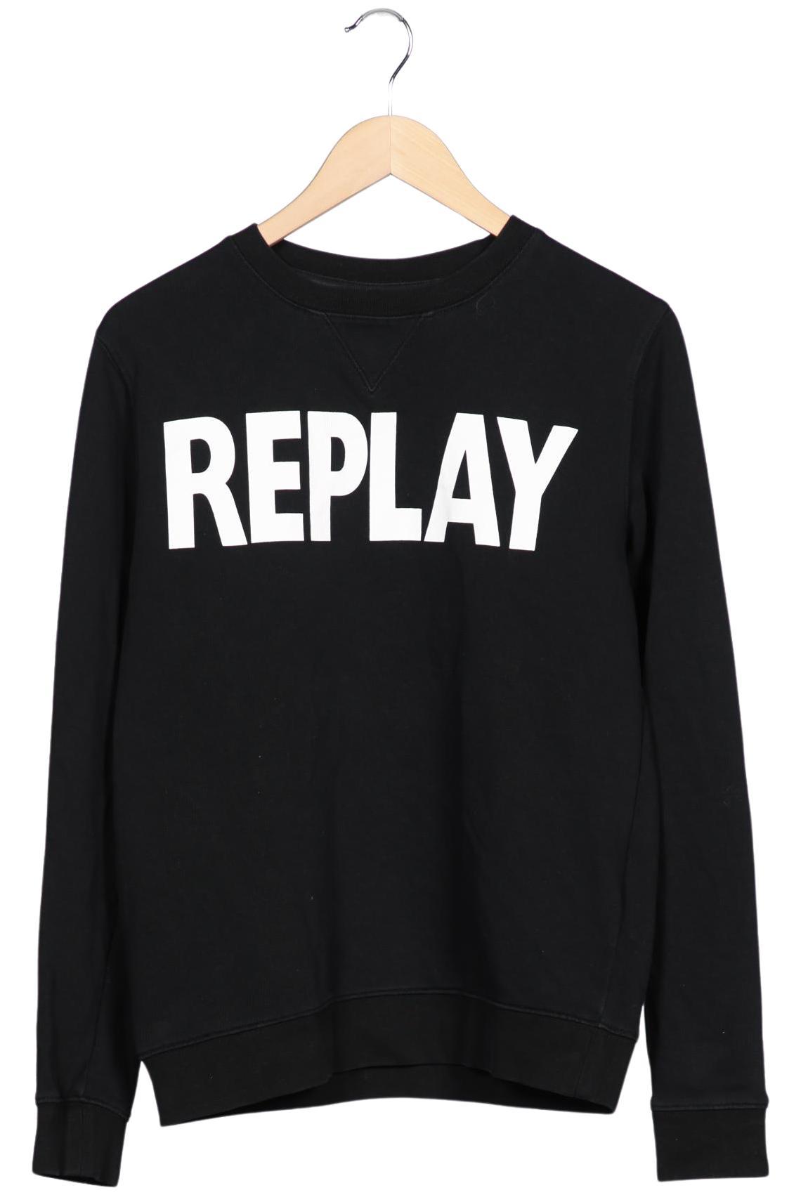 

Replay Herren Sweatshirt, schwarz, Gr. 52