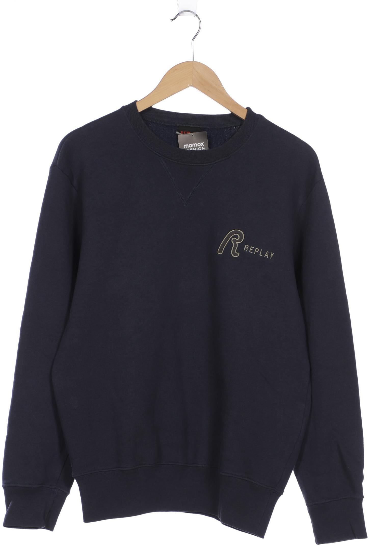 

Replay Herren Sweatshirt, blau, Gr. 52