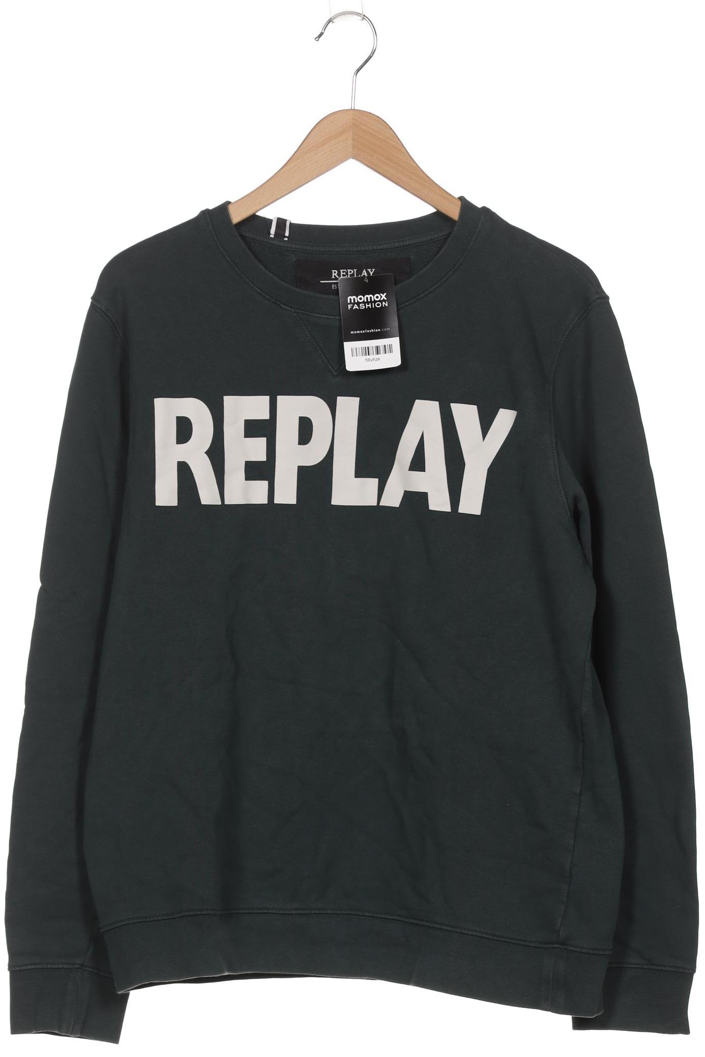 

Replay Herren Sweatshirt, grün, Gr. 54