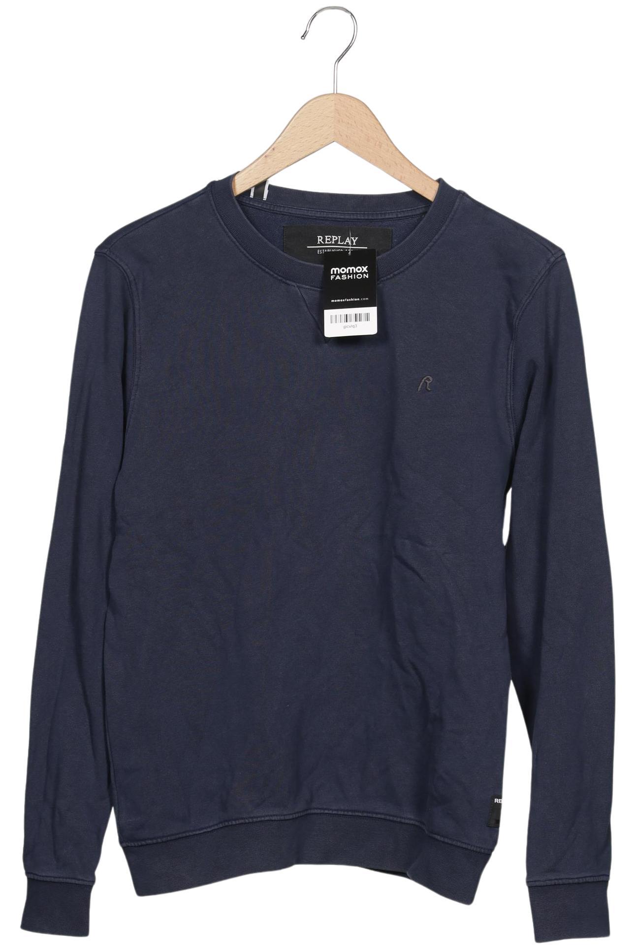 

Replay Herren Sweatshirt, marineblau, Gr. 46