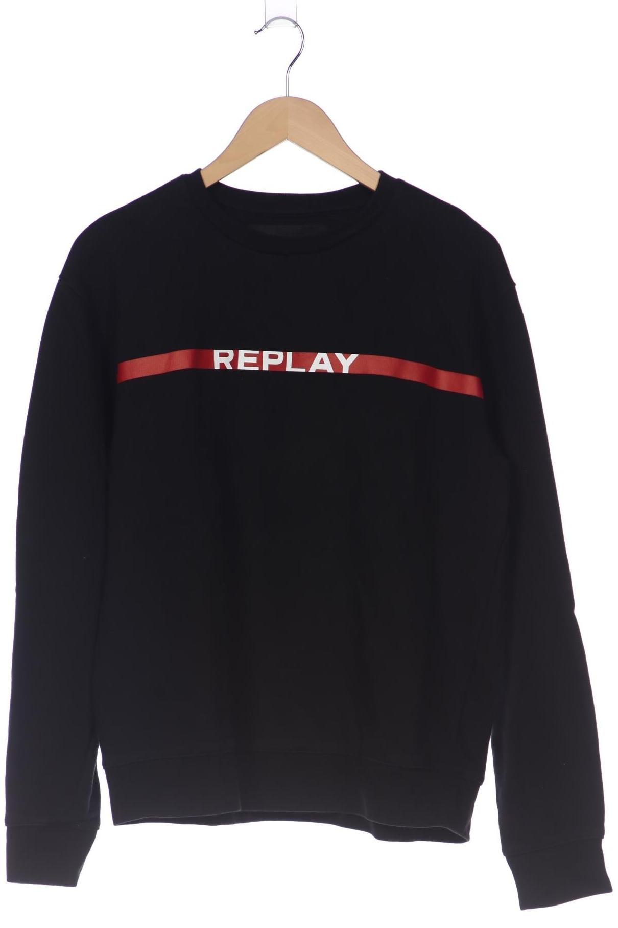 

Replay Herren Sweatshirt, schwarz, Gr. 52