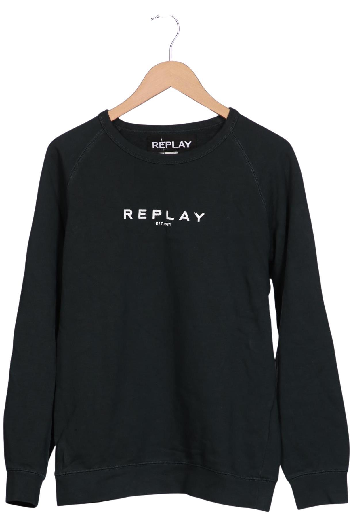 Thumbnail - Replay Herren Sweatshirt, schwarz, Gr. 52