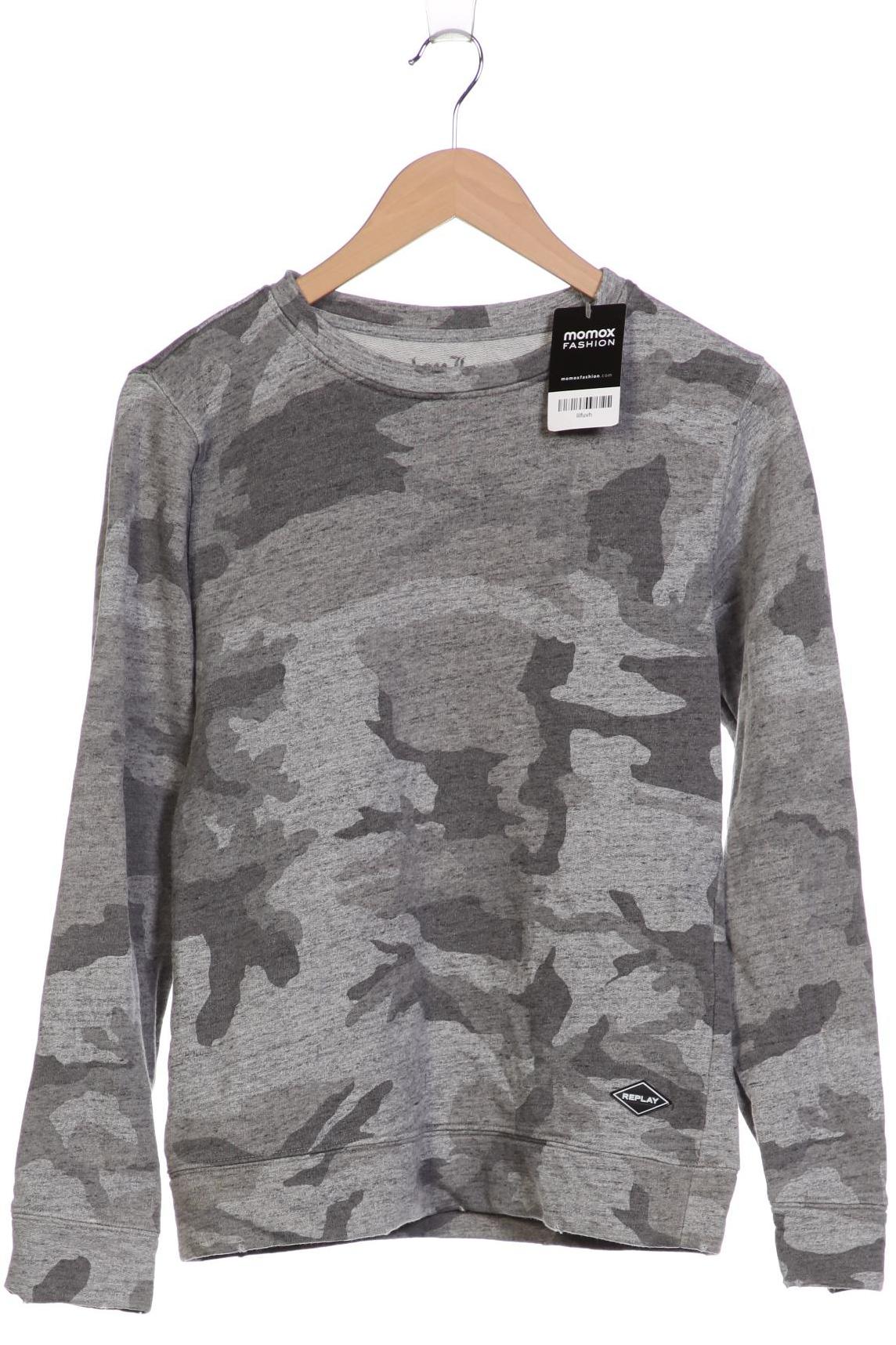 

Replay Herren Sweatshirt, grau, Gr. 46