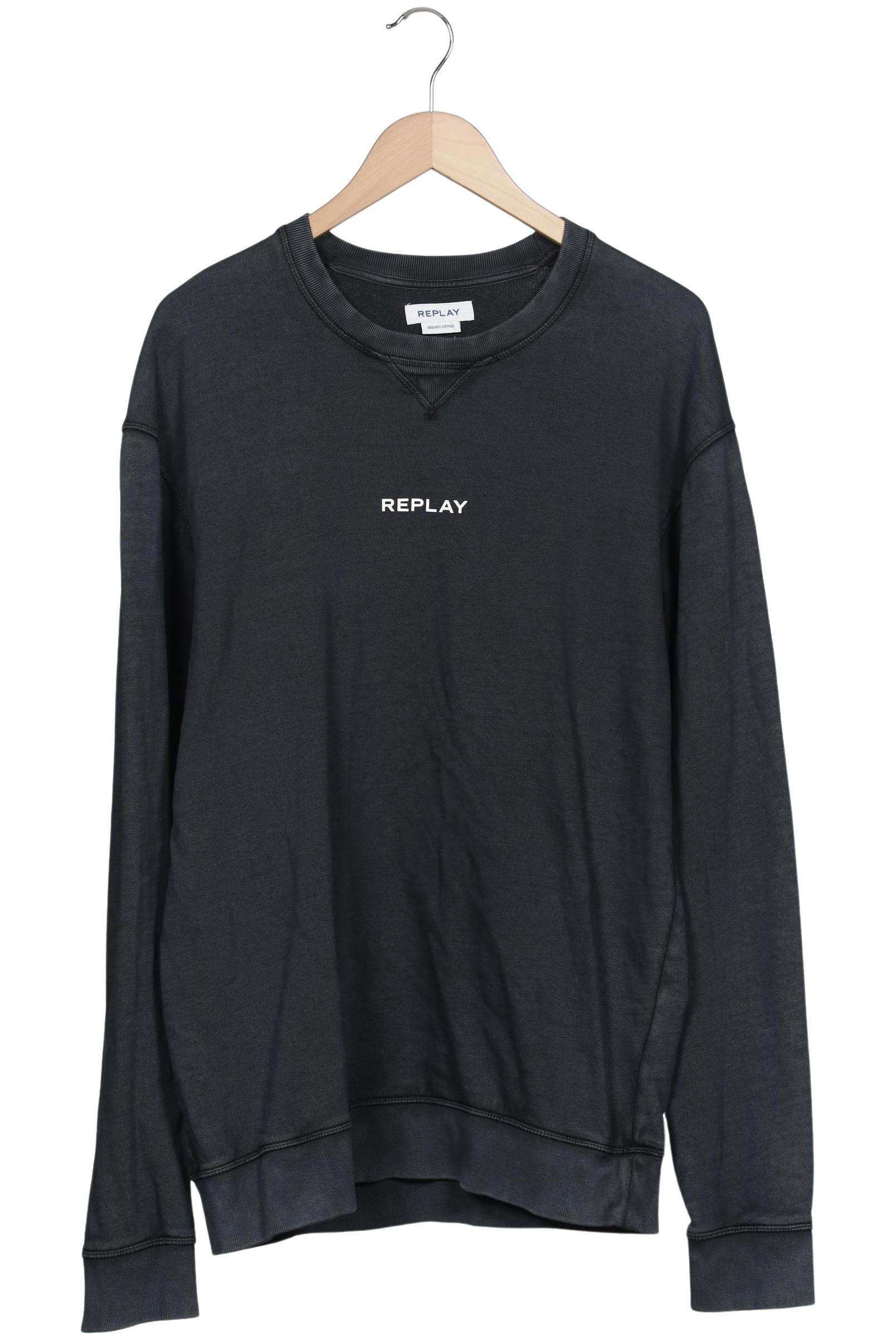 

Replay Herren Sweatshirt, schwarz, Gr. 54