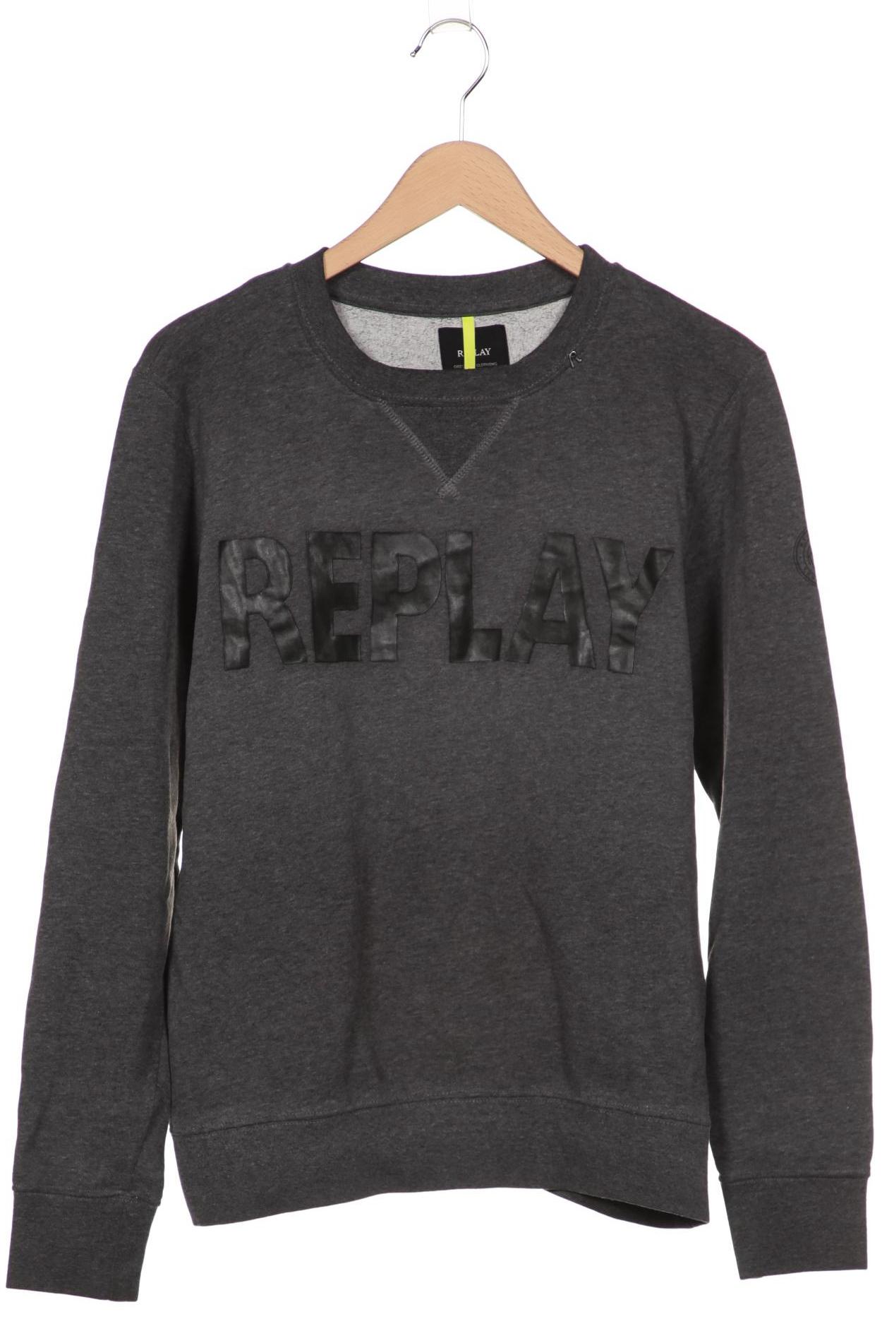 

Replay Herren Sweatshirt, grau, Gr. 48