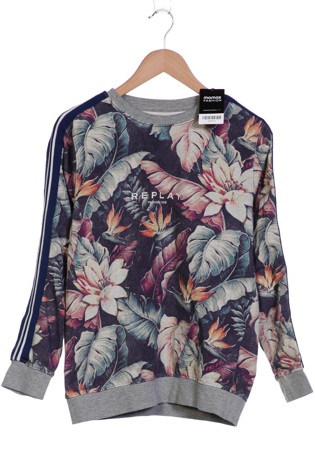 

Replay Herren Sweatshirt, marineblau, Gr. 48