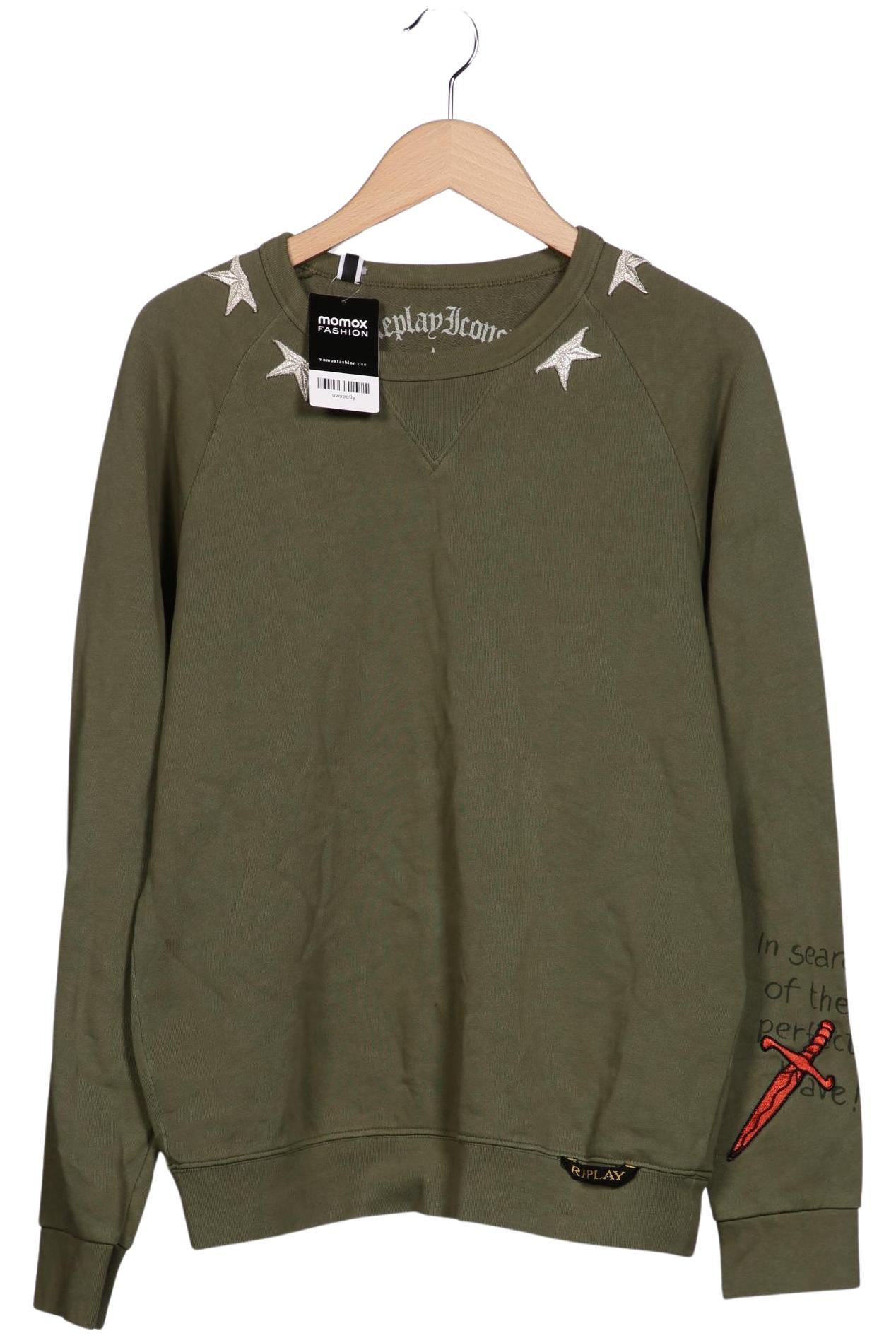 Thumbnail - Replay Herren Sweatshirt, grün, Gr. 48