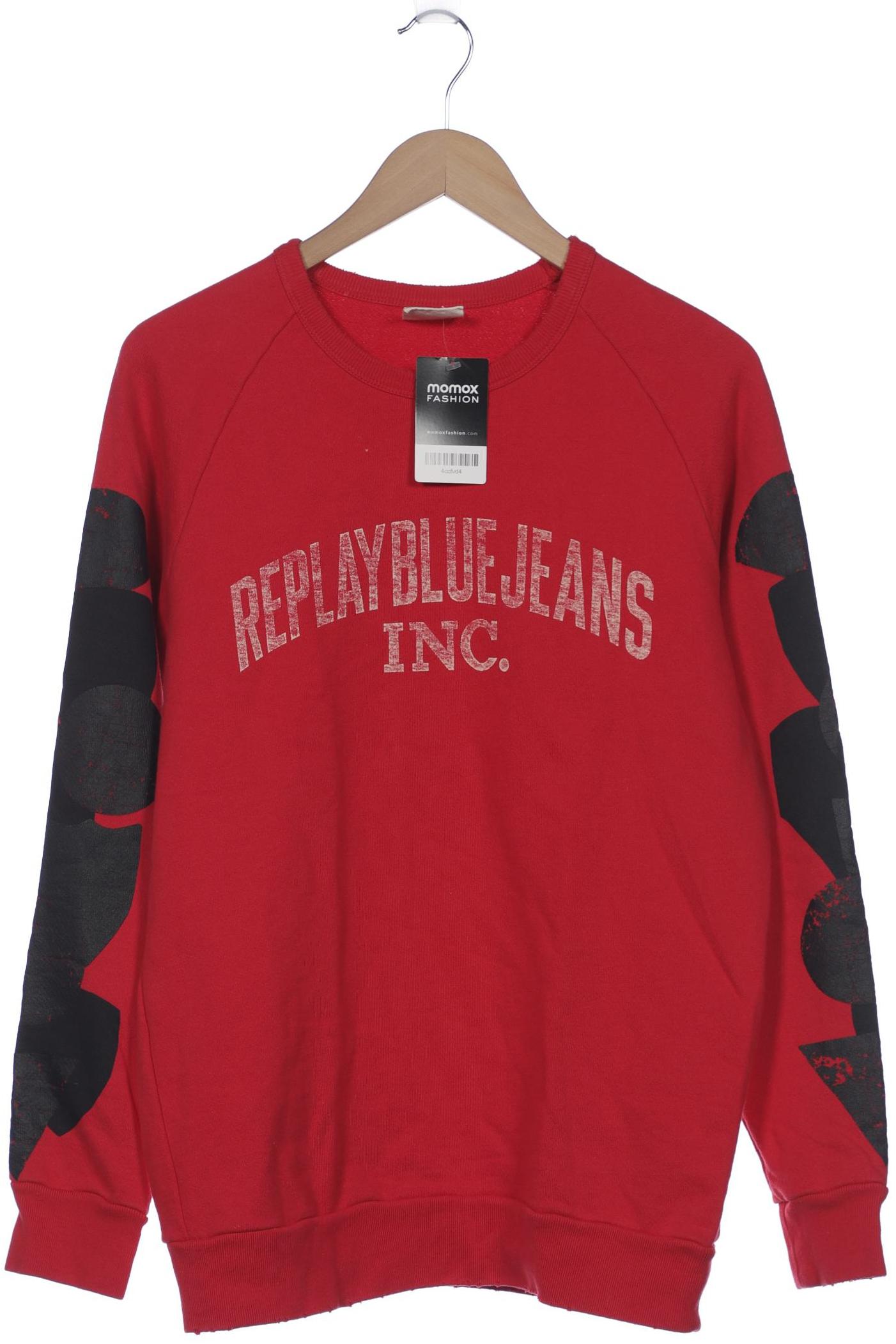 

Replay Herren Sweatshirt, rot, Gr. 52