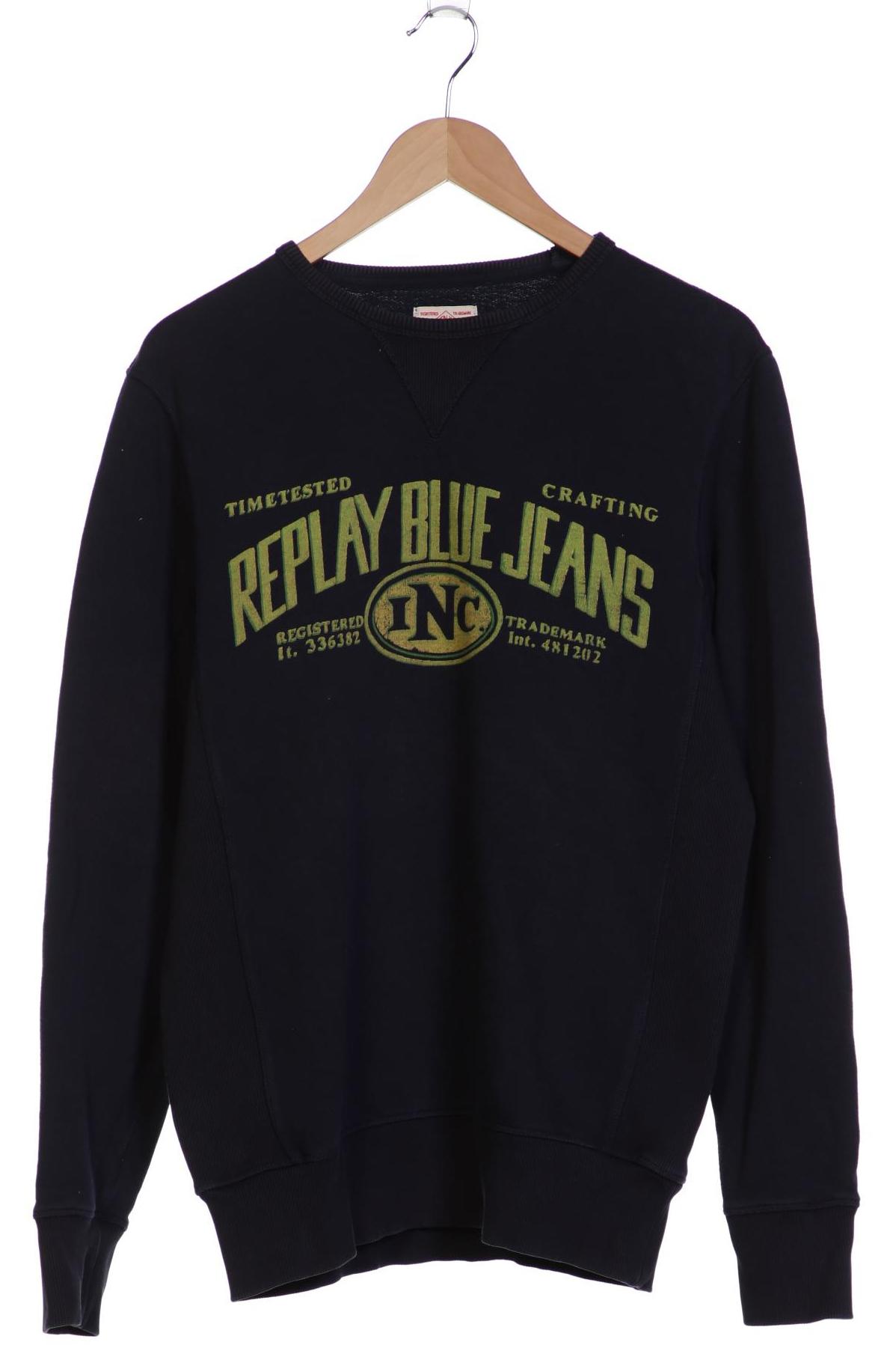 

Replay Herren Sweatshirt, marineblau, Gr. 52