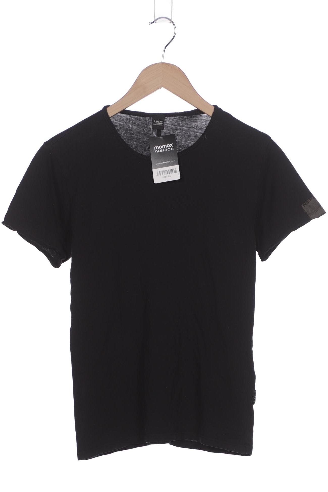 

Replay Herren T-Shirt, schwarz, Gr. 46