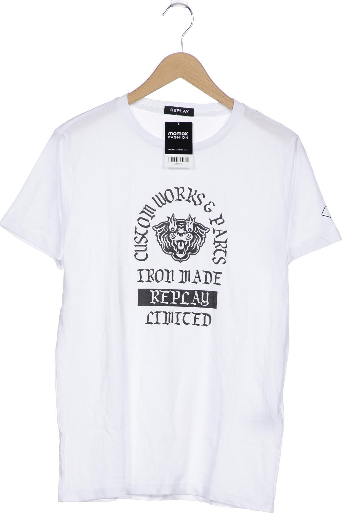 

Replay Herren T-Shirt, weiß
