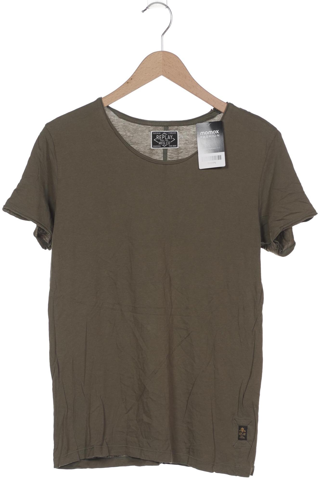 Thumbnail - Replay Herren T-Shirt, grün, Gr. 48