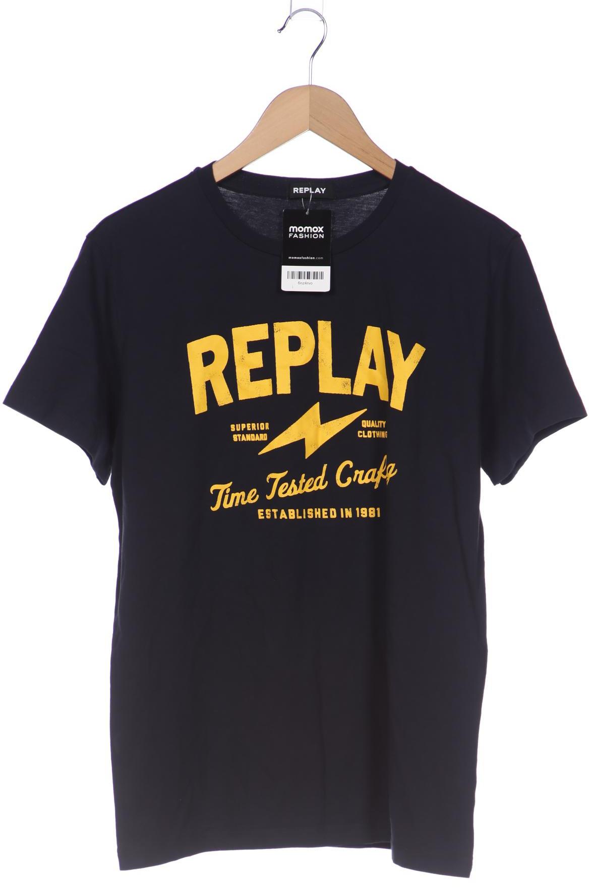 

Replay Herren T-Shirt, marineblau, Gr. 52
