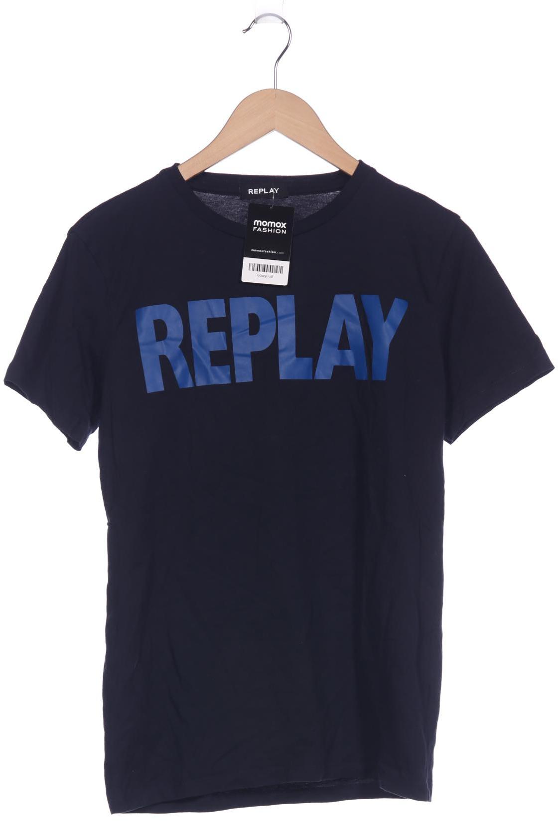 

Replay Herren T-Shirt, marineblau, Gr. 48