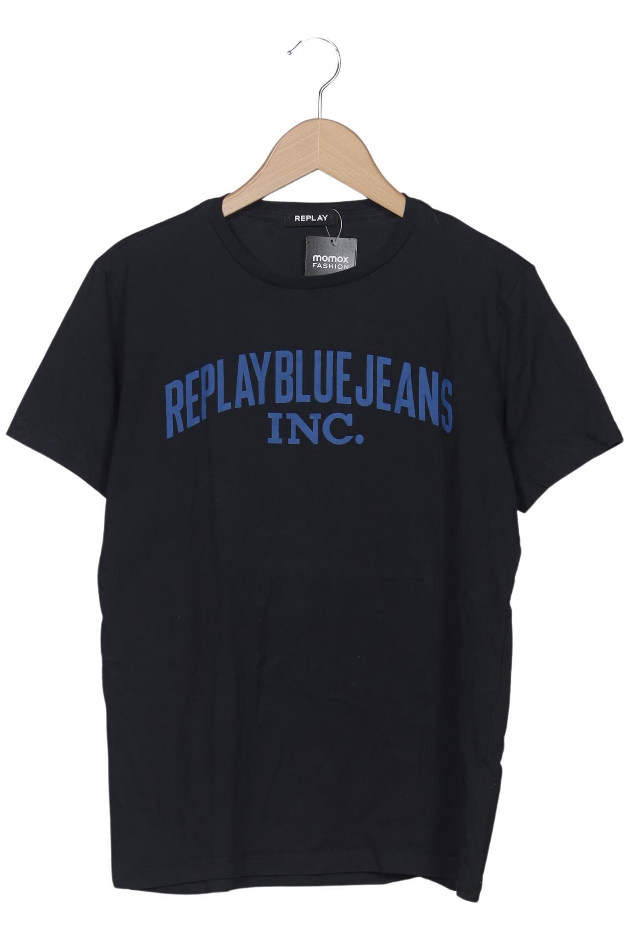 

Replay Herren T-Shirt, marineblau, Gr. 52