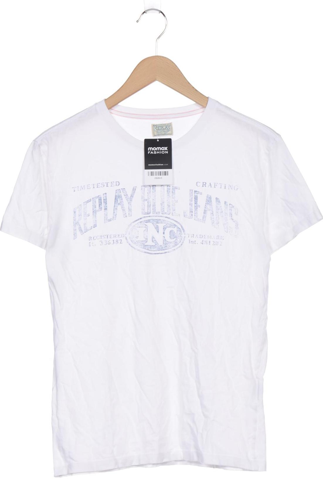 

Replay Herren T-Shirt, weiß