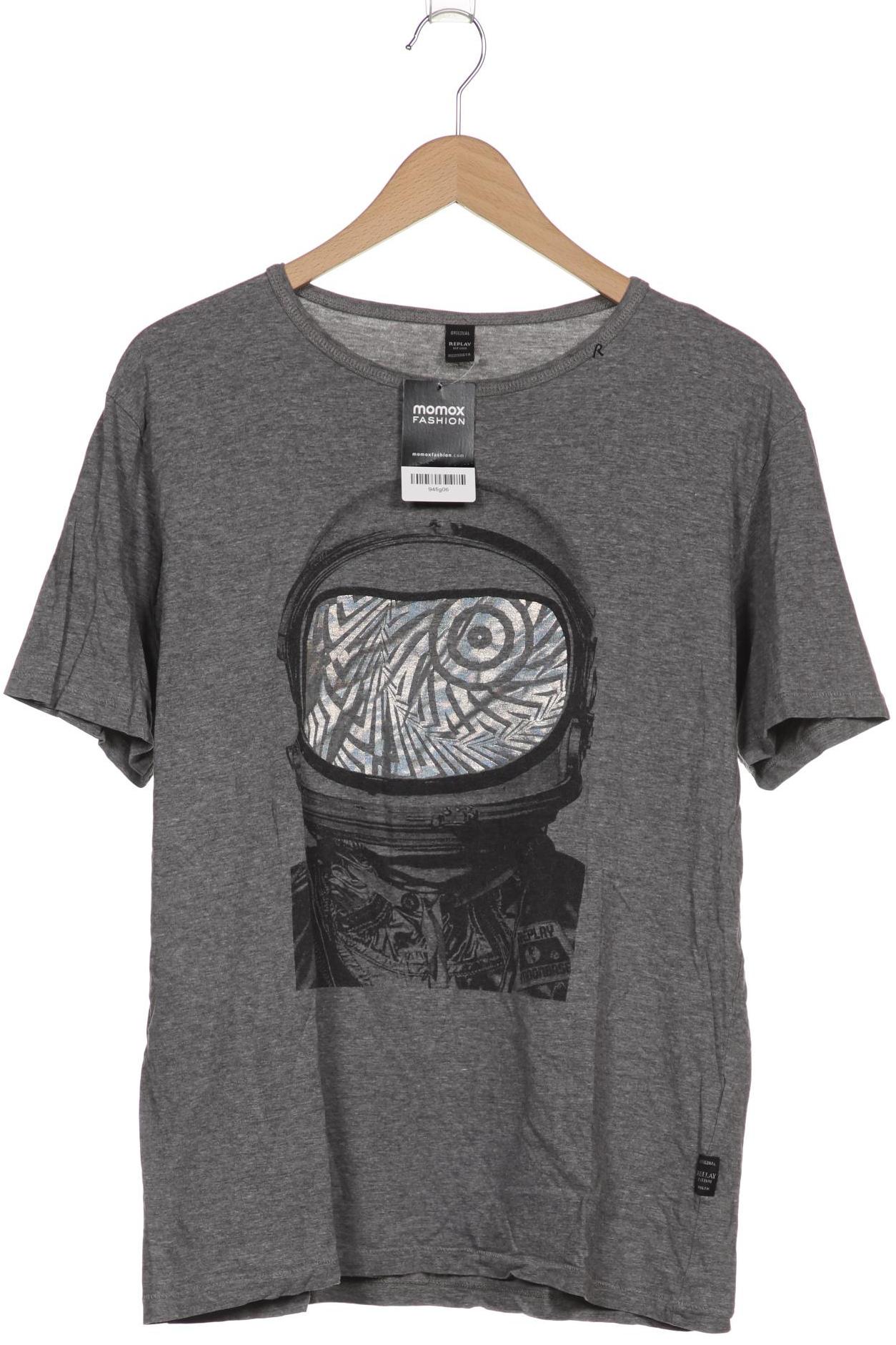 

Replay Herren T-Shirt, grau