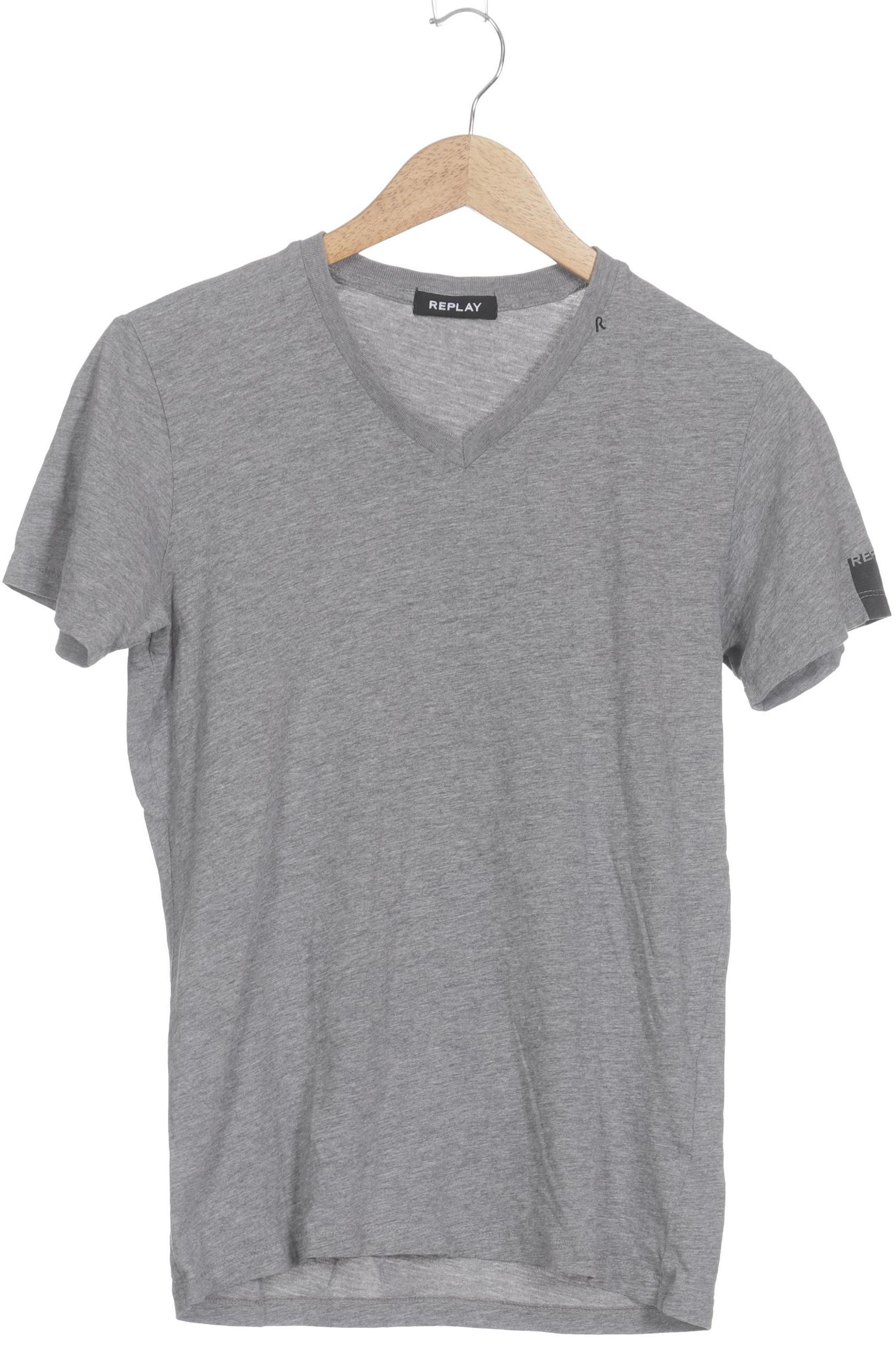 

Replay Herren T-Shirt, grau, Gr.