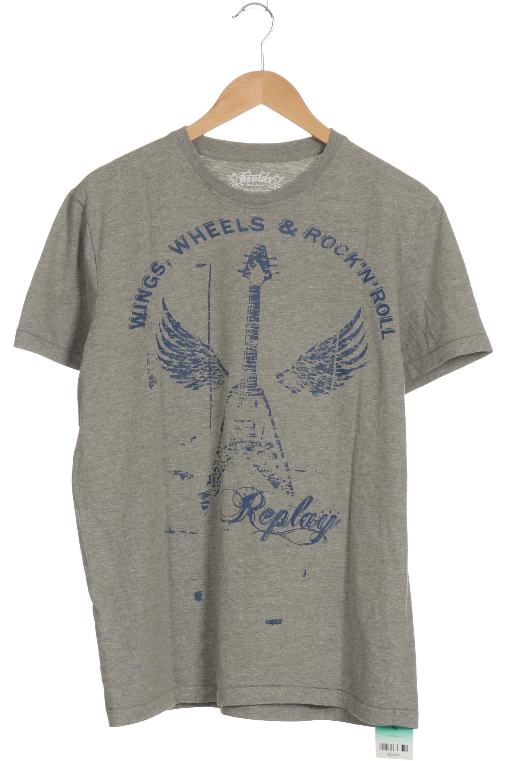 Thumbnail - Replay Herren T-Shirt, grau, Gr.