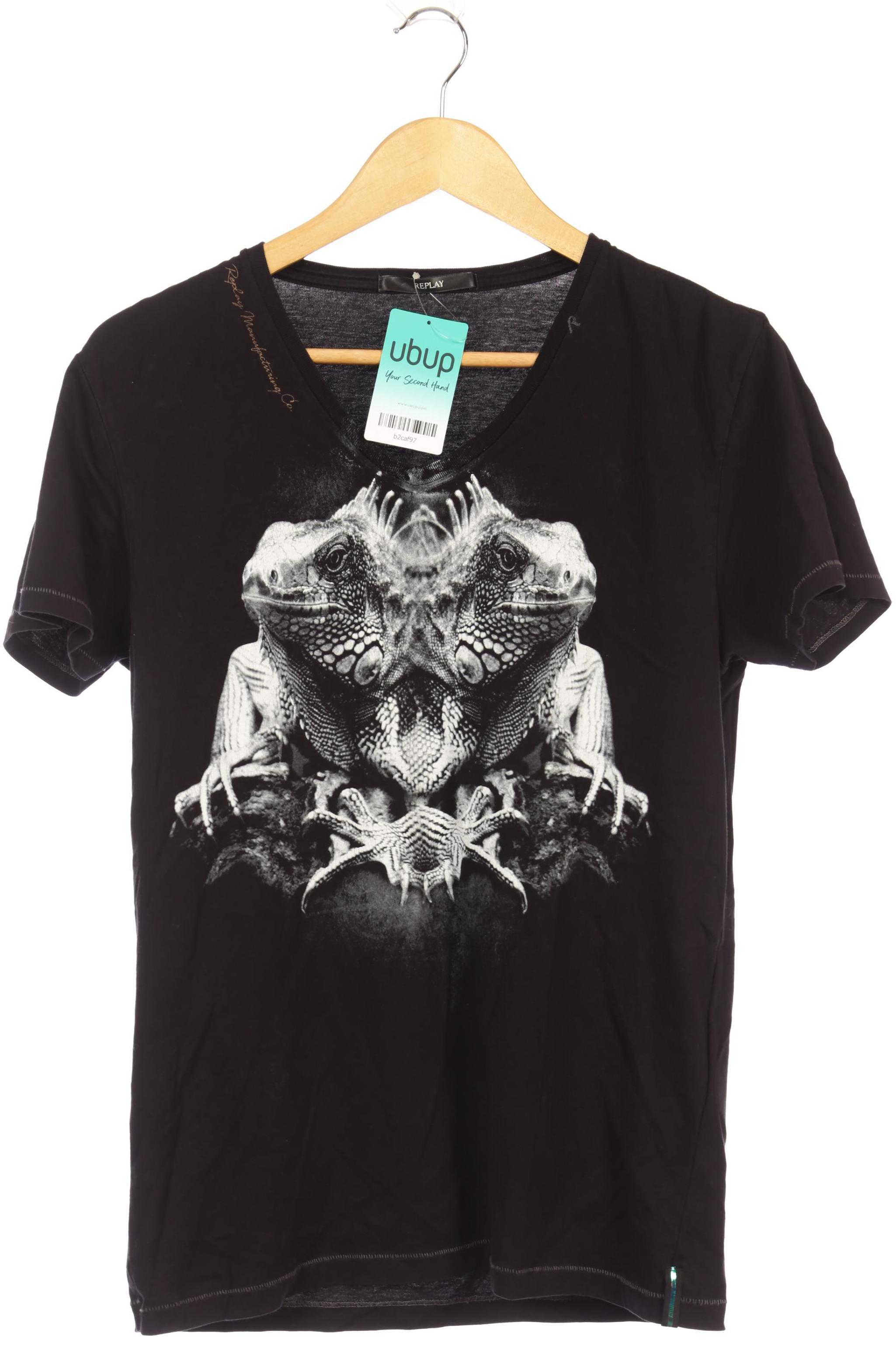 Thumbnail - Replay Herren T-Shirt, schwarz, Gr.