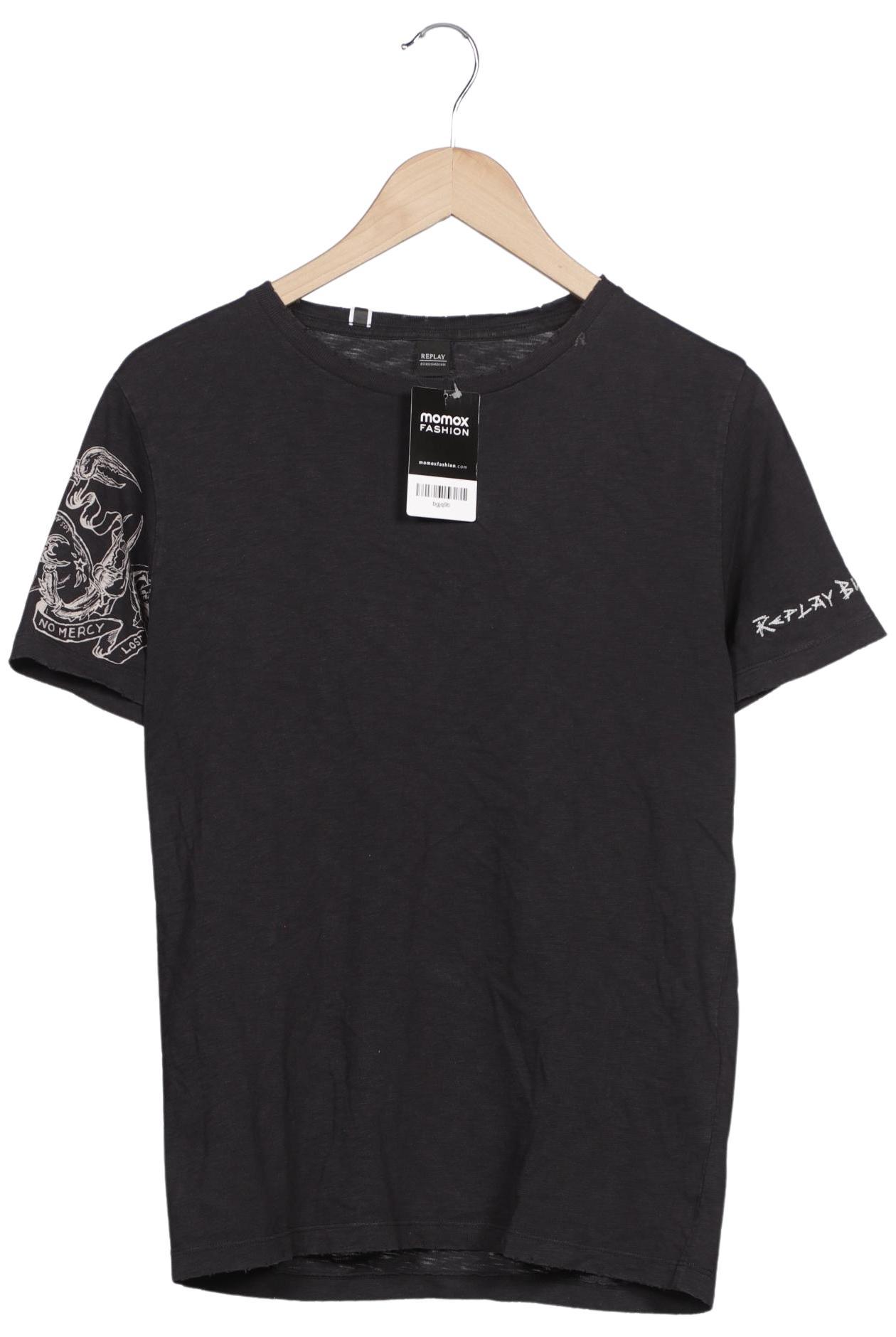 

Replay Herren T-Shirt, schwarz, Gr. 46