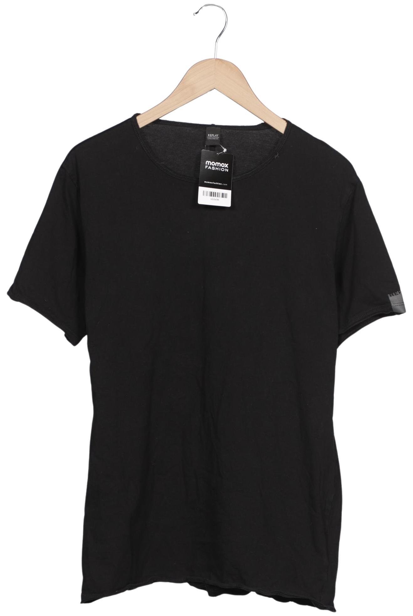

Replay Herren T-Shirt, schwarz, Gr. 56