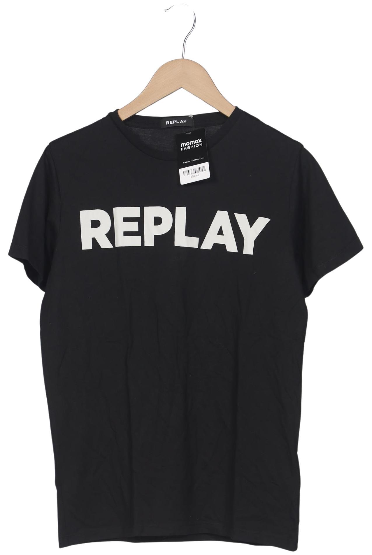 

Replay Herren T-Shirt, schwarz, Gr. 48