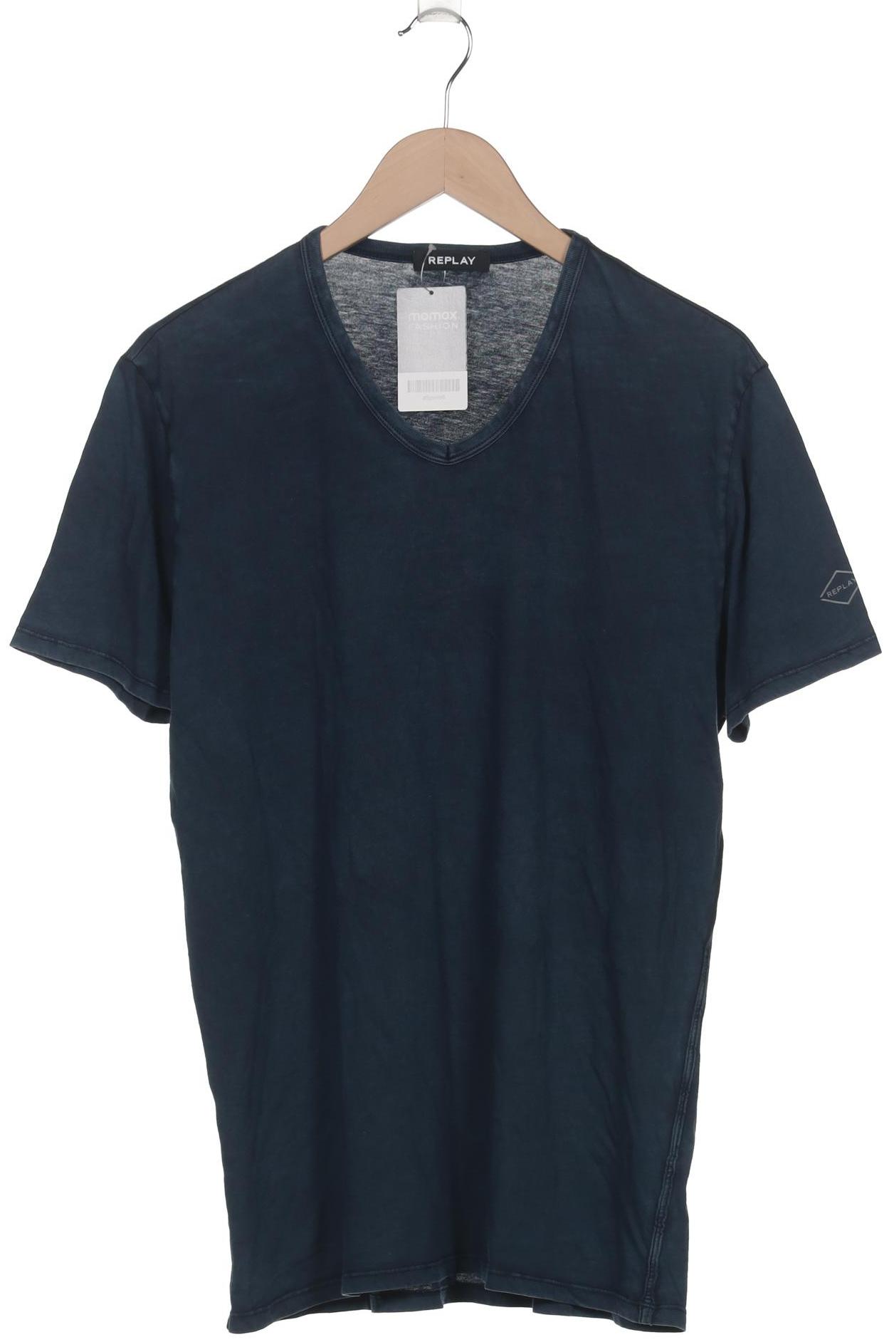 

Replay Herren T-Shirt, marineblau, Gr. 52