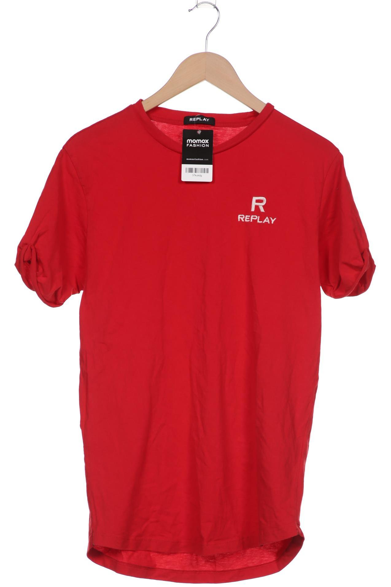 

Replay Herren T-Shirt, rot, Gr. 54