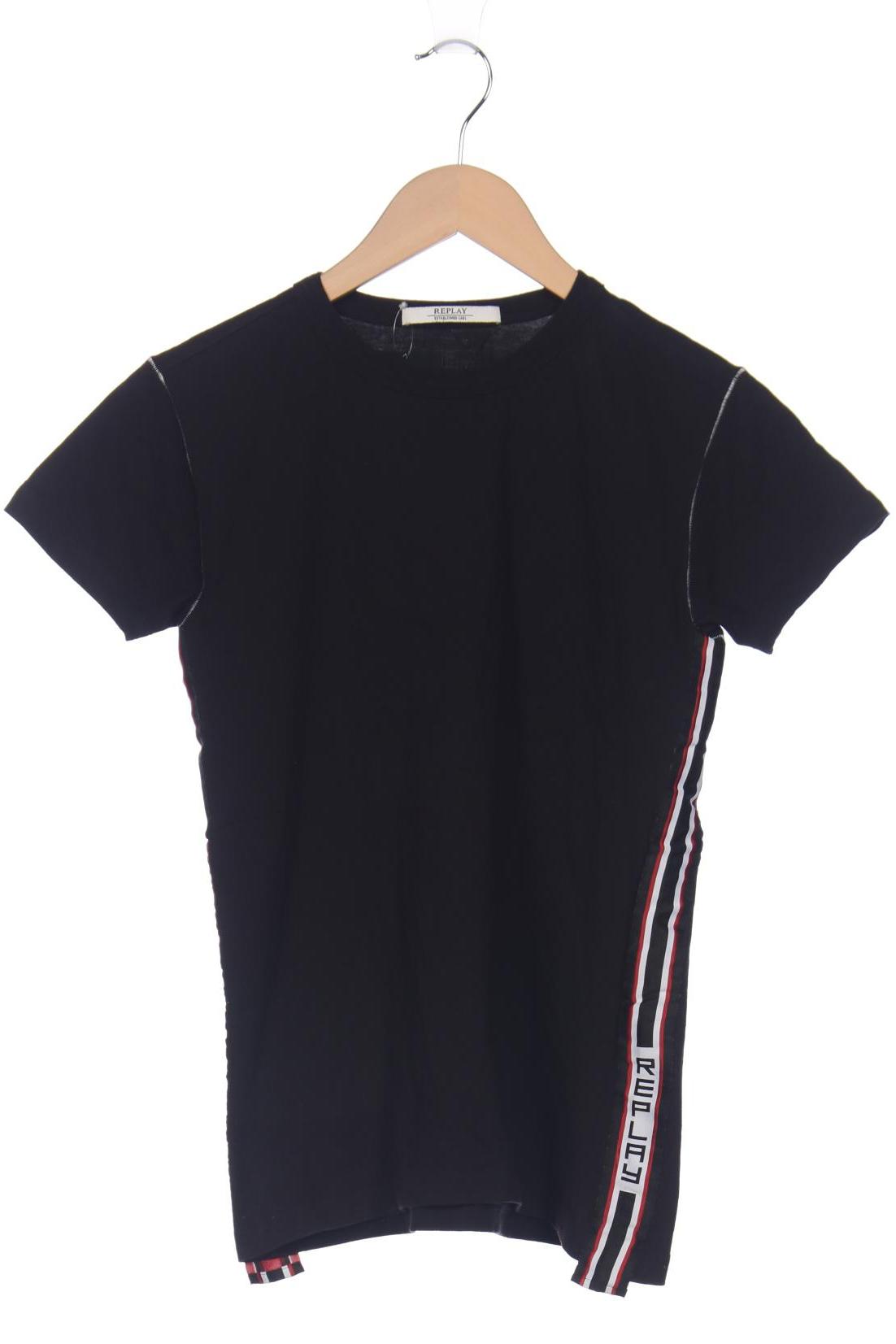 

Replay Herren T-Shirt, schwarz