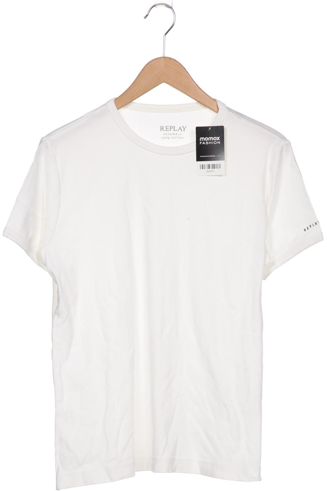 

Replay Herren T-Shirt, weiß
