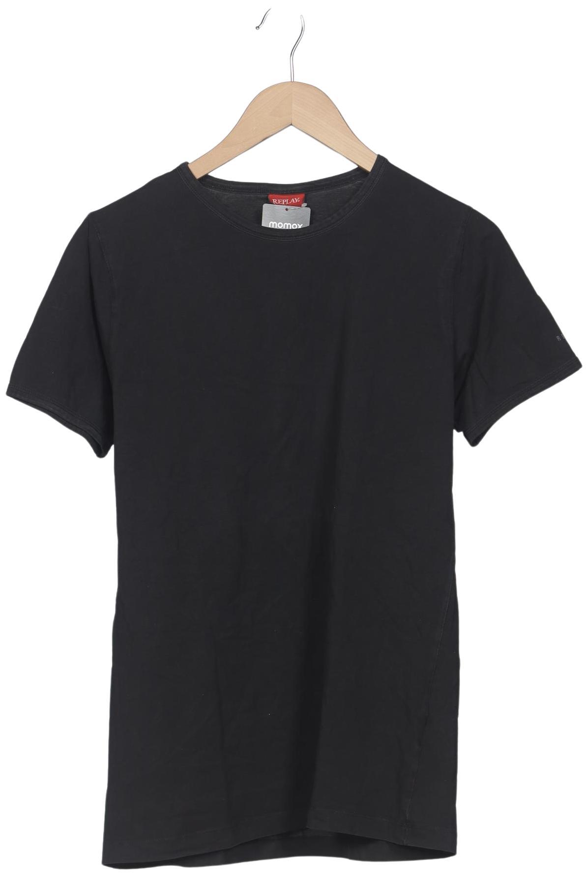 

Replay Herren T-Shirt, schwarz, Gr. 52