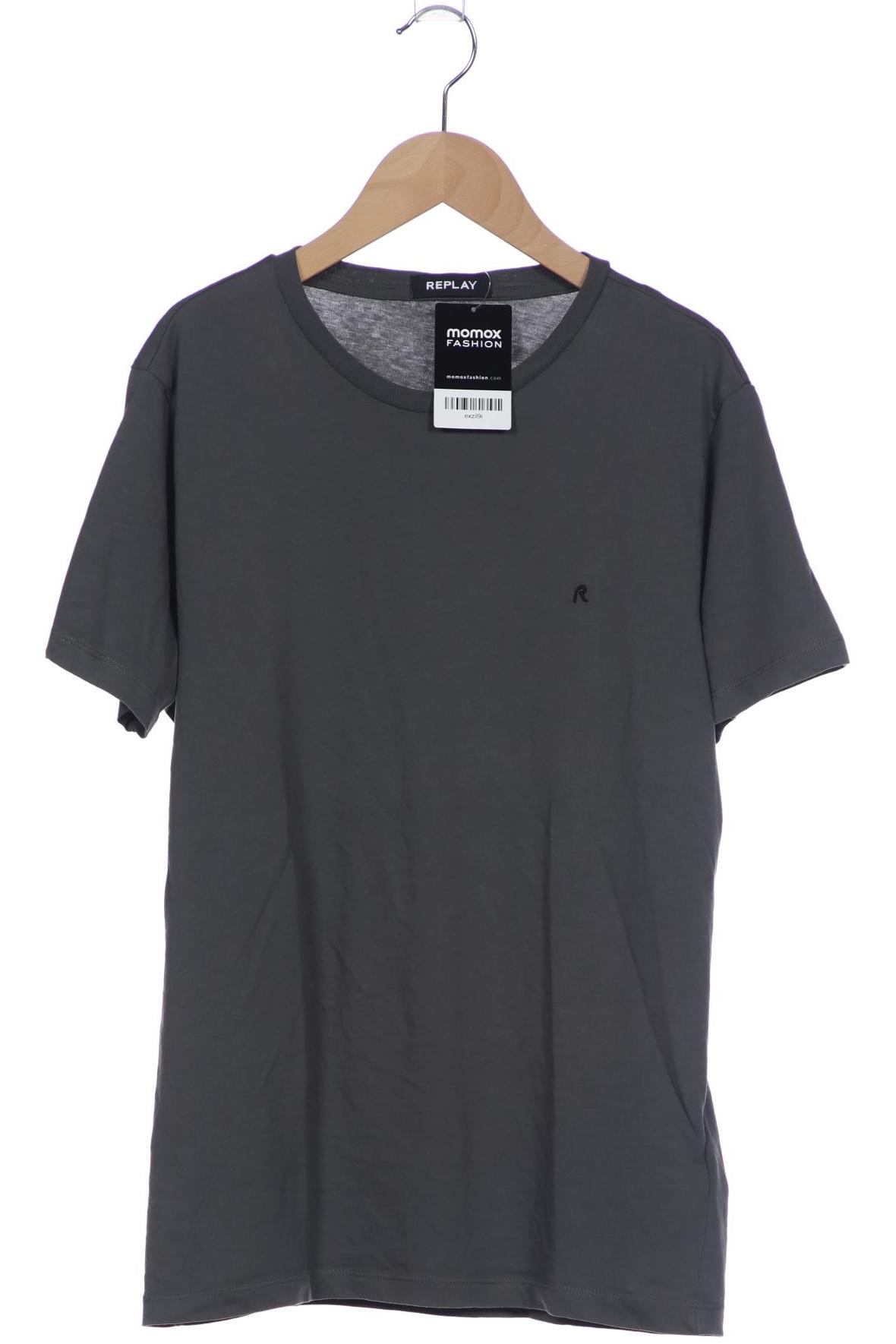 

Replay Herren T-Shirt, grau, Gr. 48