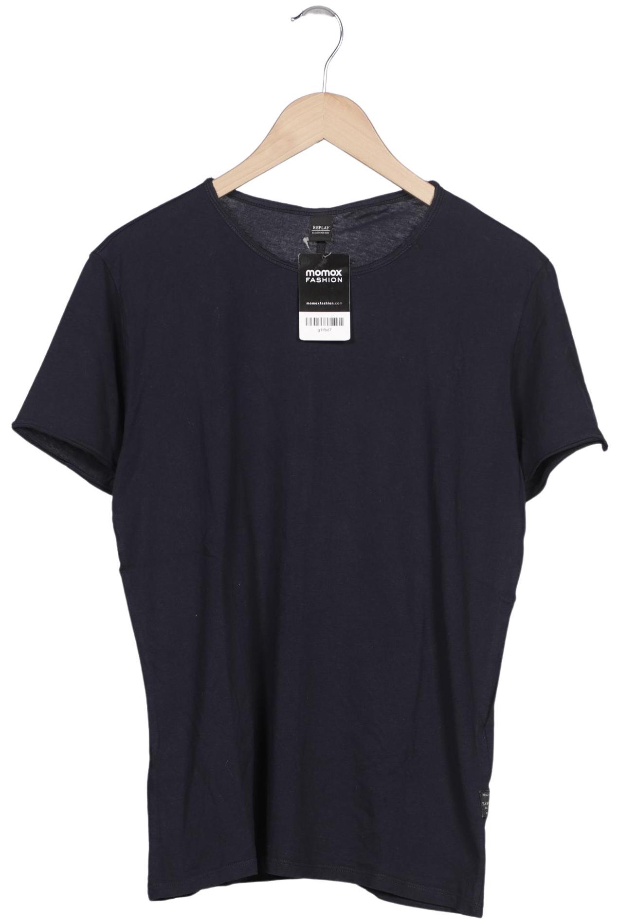 

Replay Herren T-Shirt, marineblau, Gr. 52