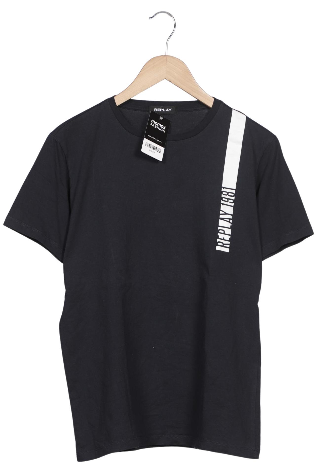 

Replay Herren T-Shirt, marineblau, Gr. 52