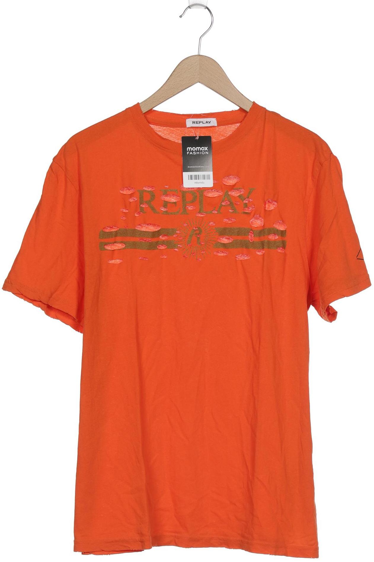

Replay Herren T-Shirt, orange
