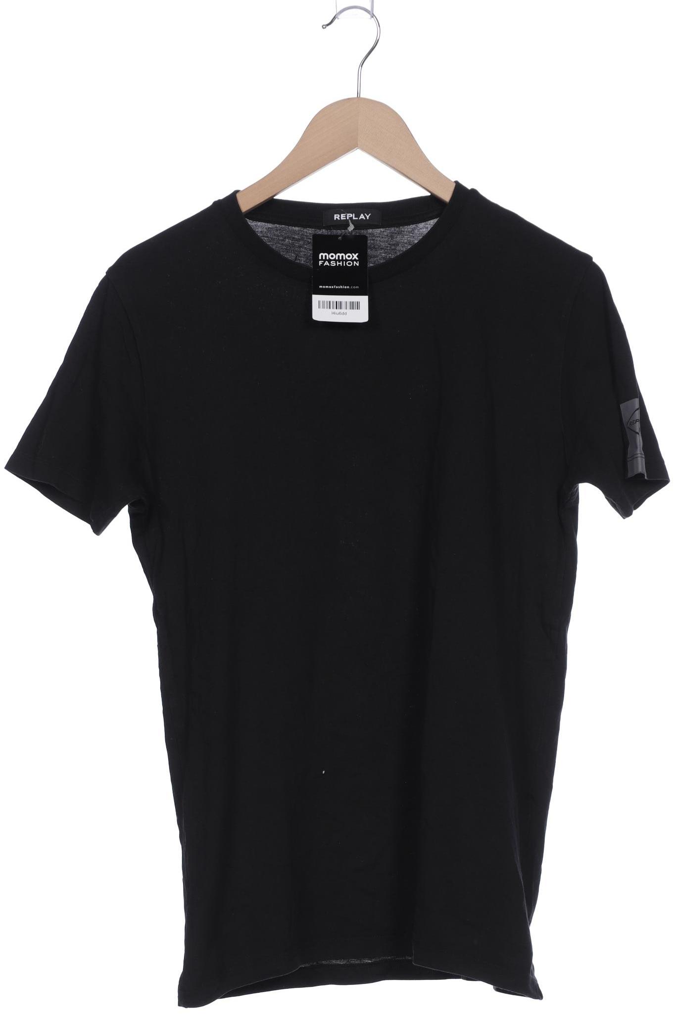

Replay Herren T-Shirt, schwarz, Gr. 48