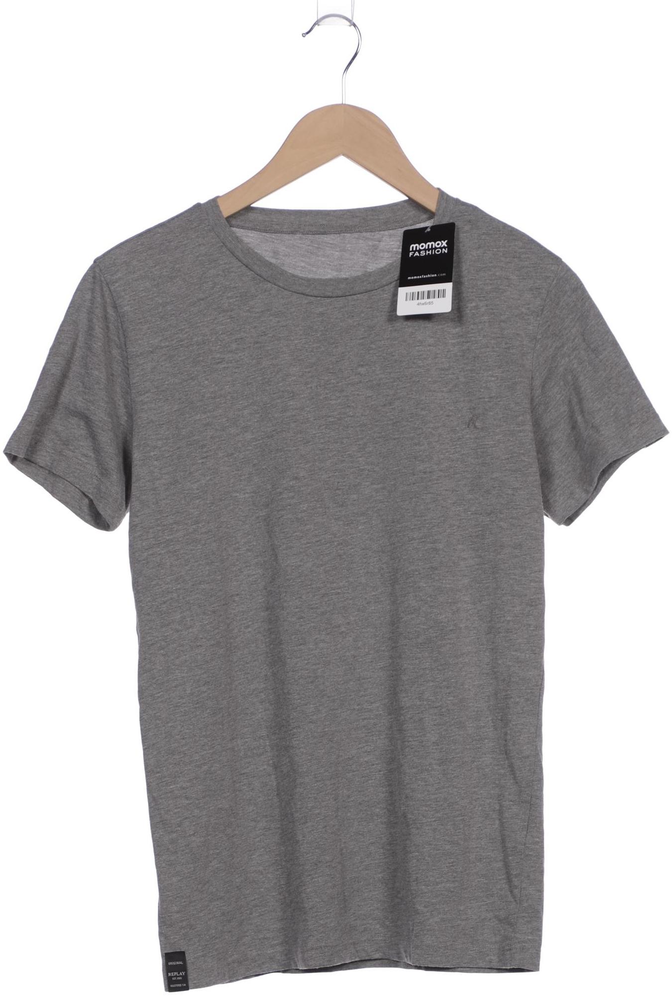 

Replay Herren T-Shirt, grau, Gr. 46