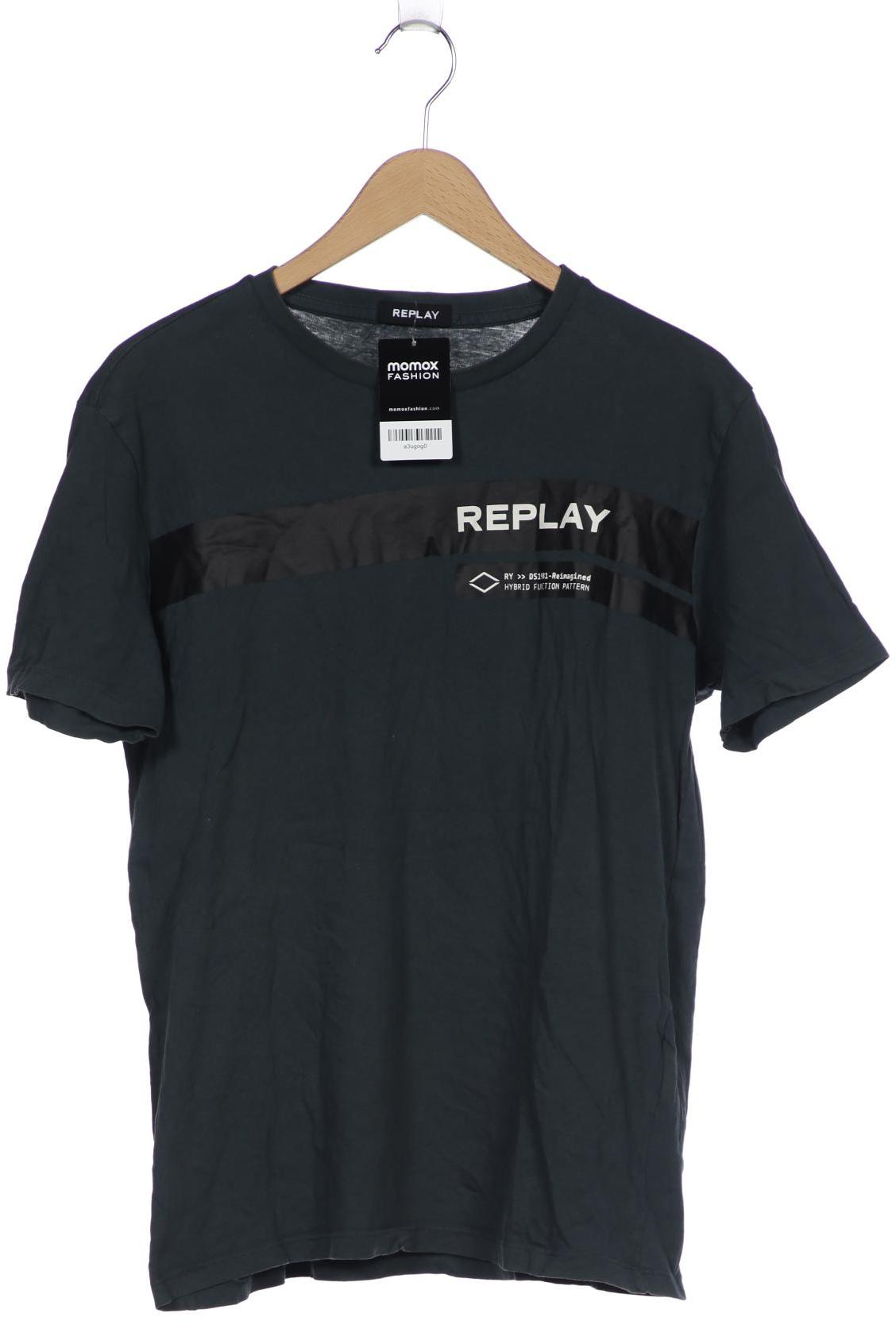 

Replay Herren T-Shirt, türkis, Gr. 54