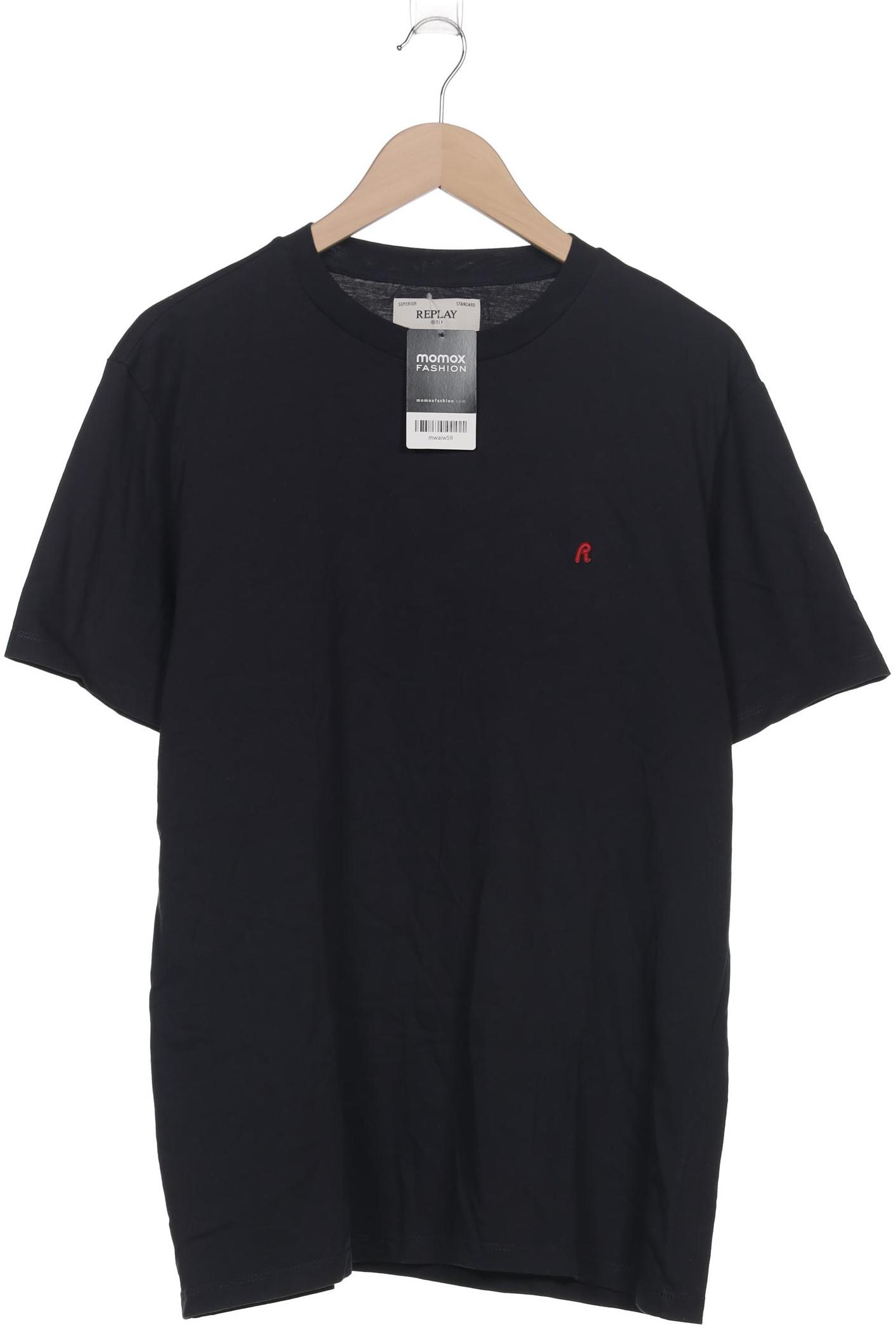 

Replay Herren T-Shirt, marineblau, Gr. 54