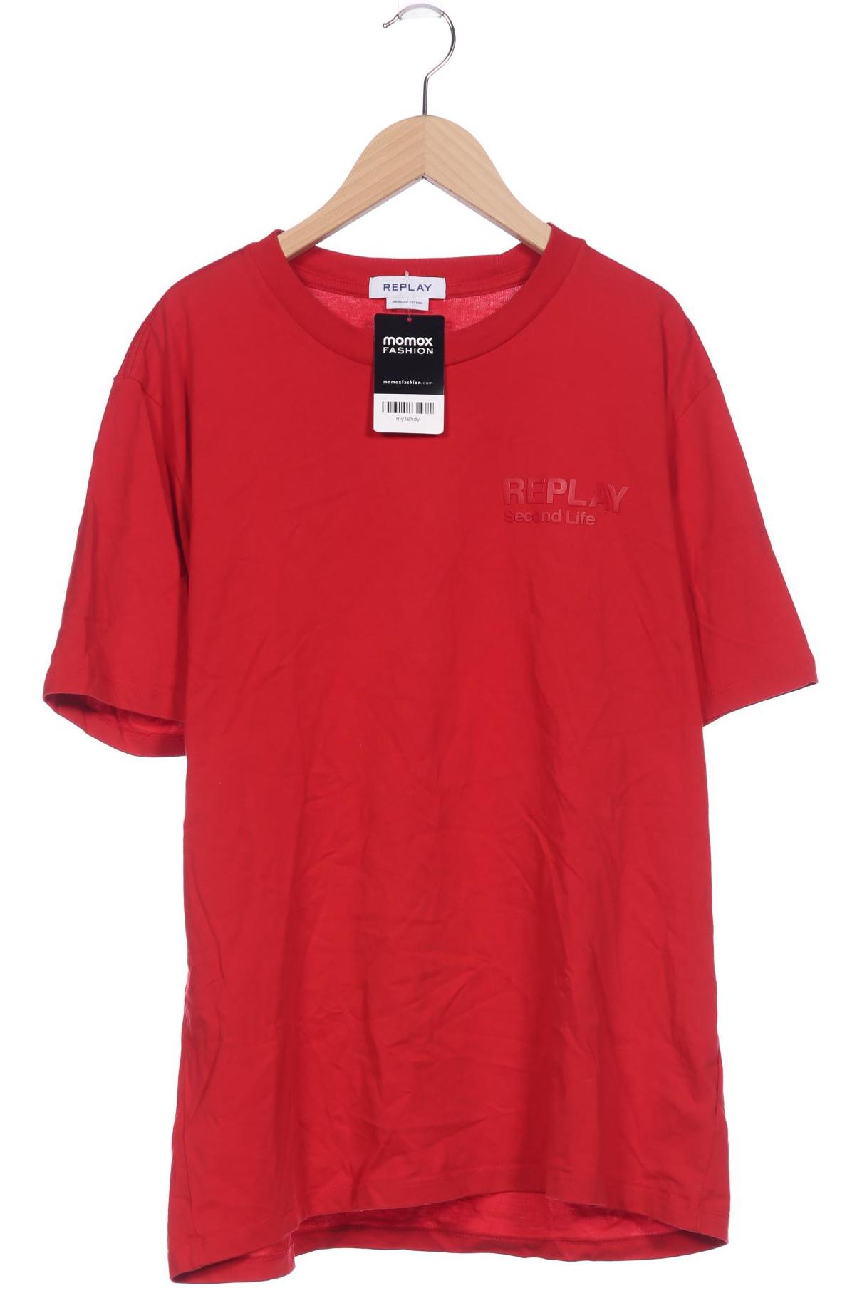 

Replay Herren T-Shirt, rot, Gr. 56