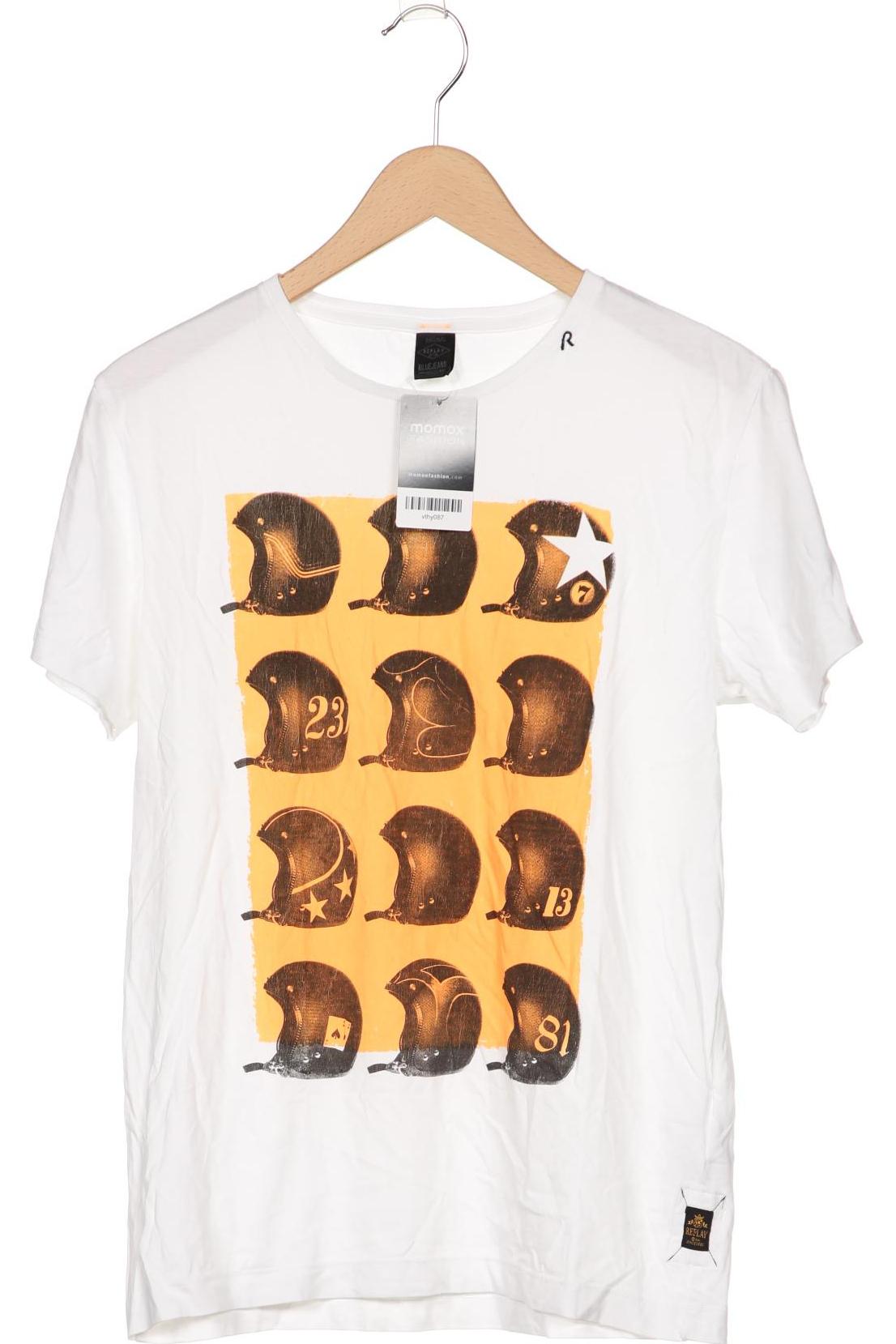 

Replay Herren T-Shirt, weiß