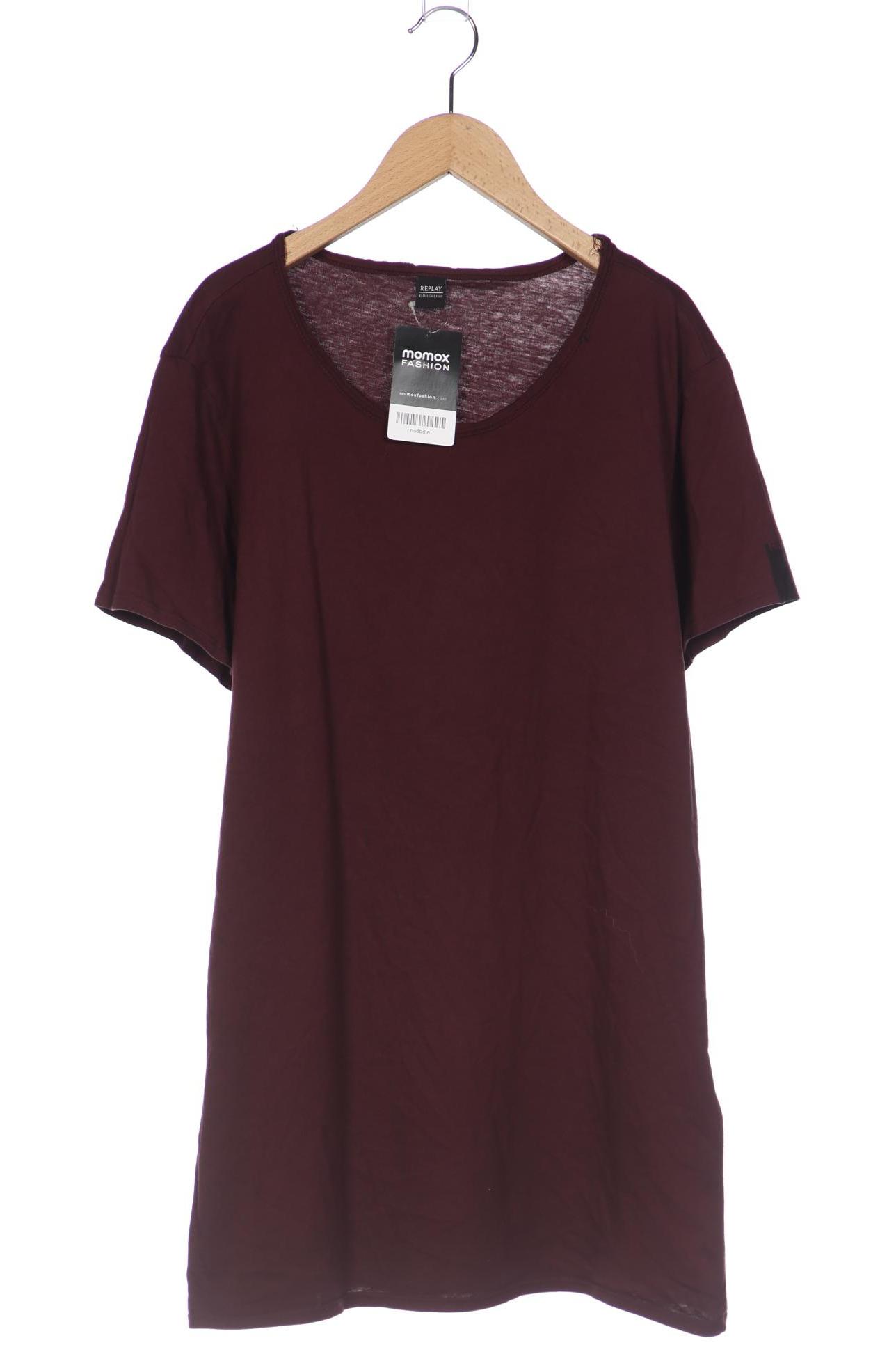 

Replay Herren T-Shirt, bordeaux