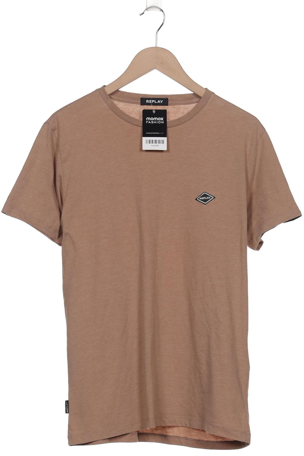 

Replay Herren T-Shirt, beige, Gr. 52