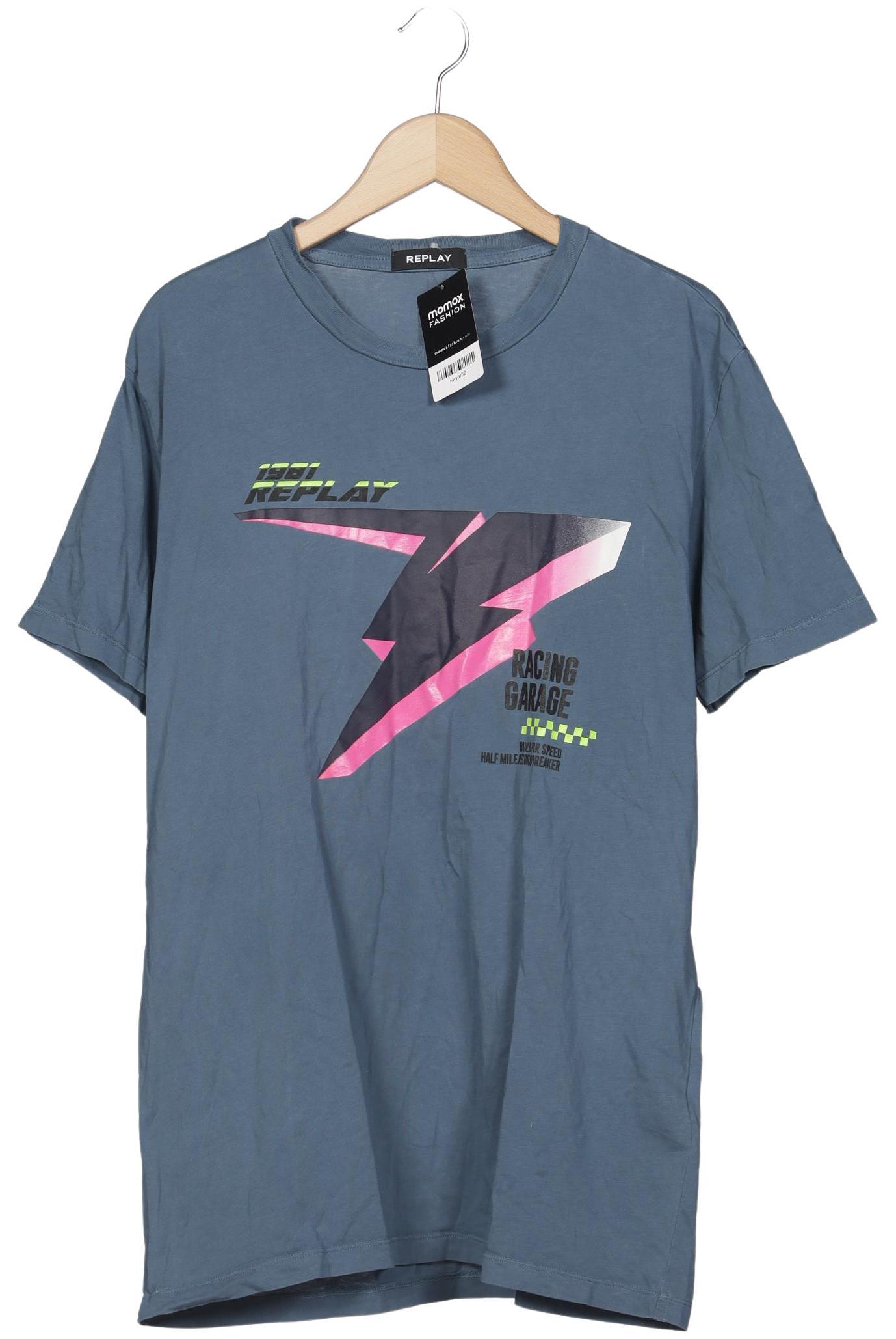 

Replay Herren T-Shirt, neon, Gr. 56