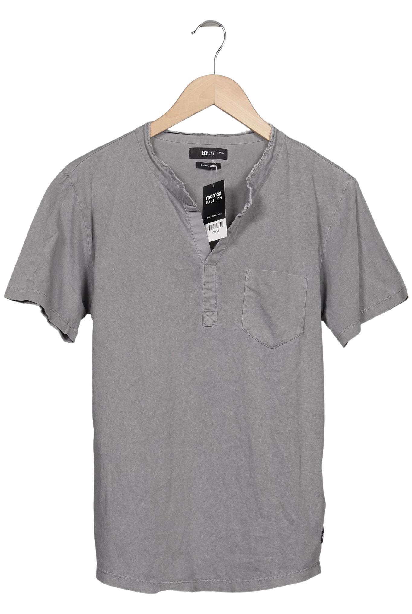 

Replay Herren T-Shirt, grau, Gr. 46
