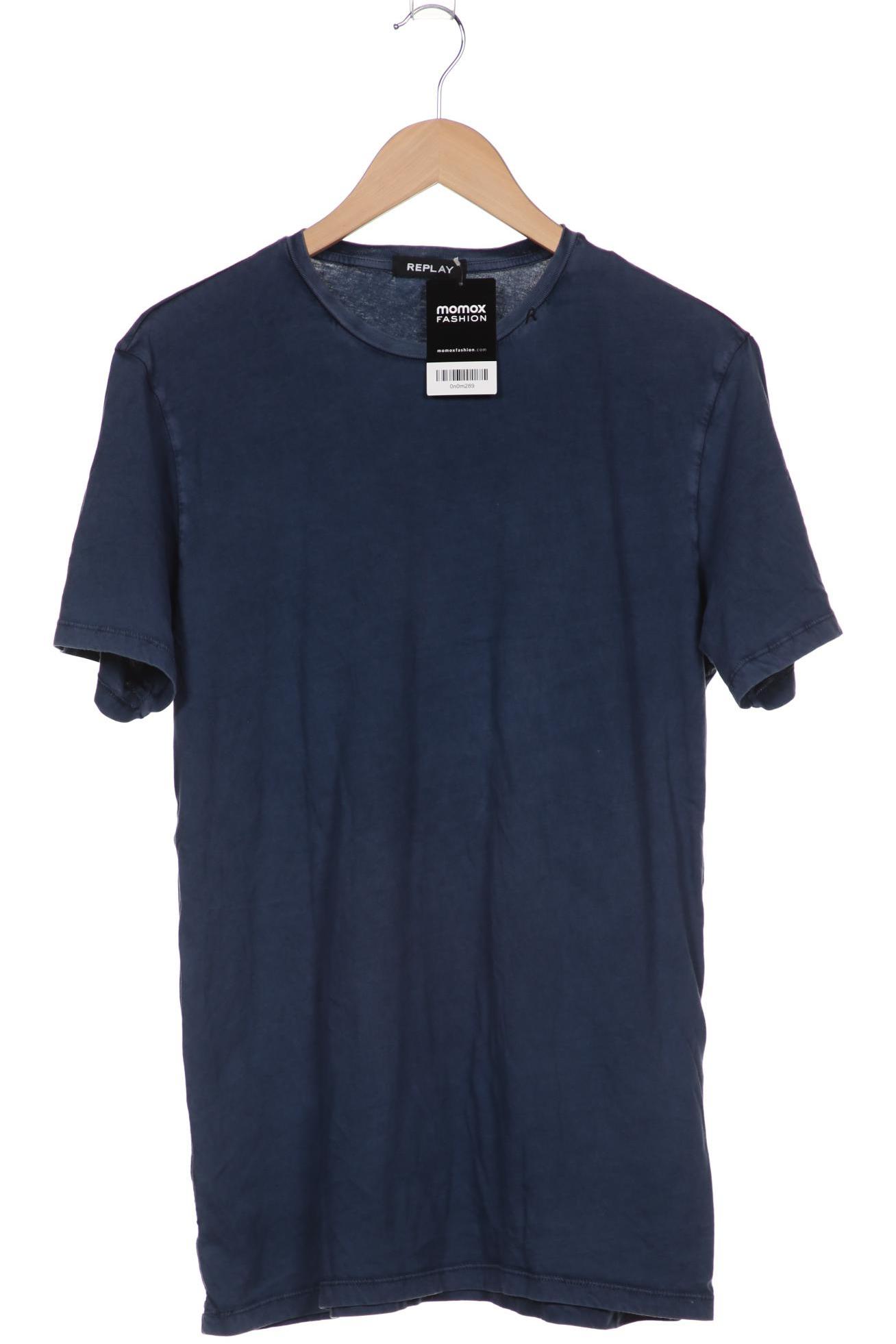 

Replay Herren T-Shirt, blau